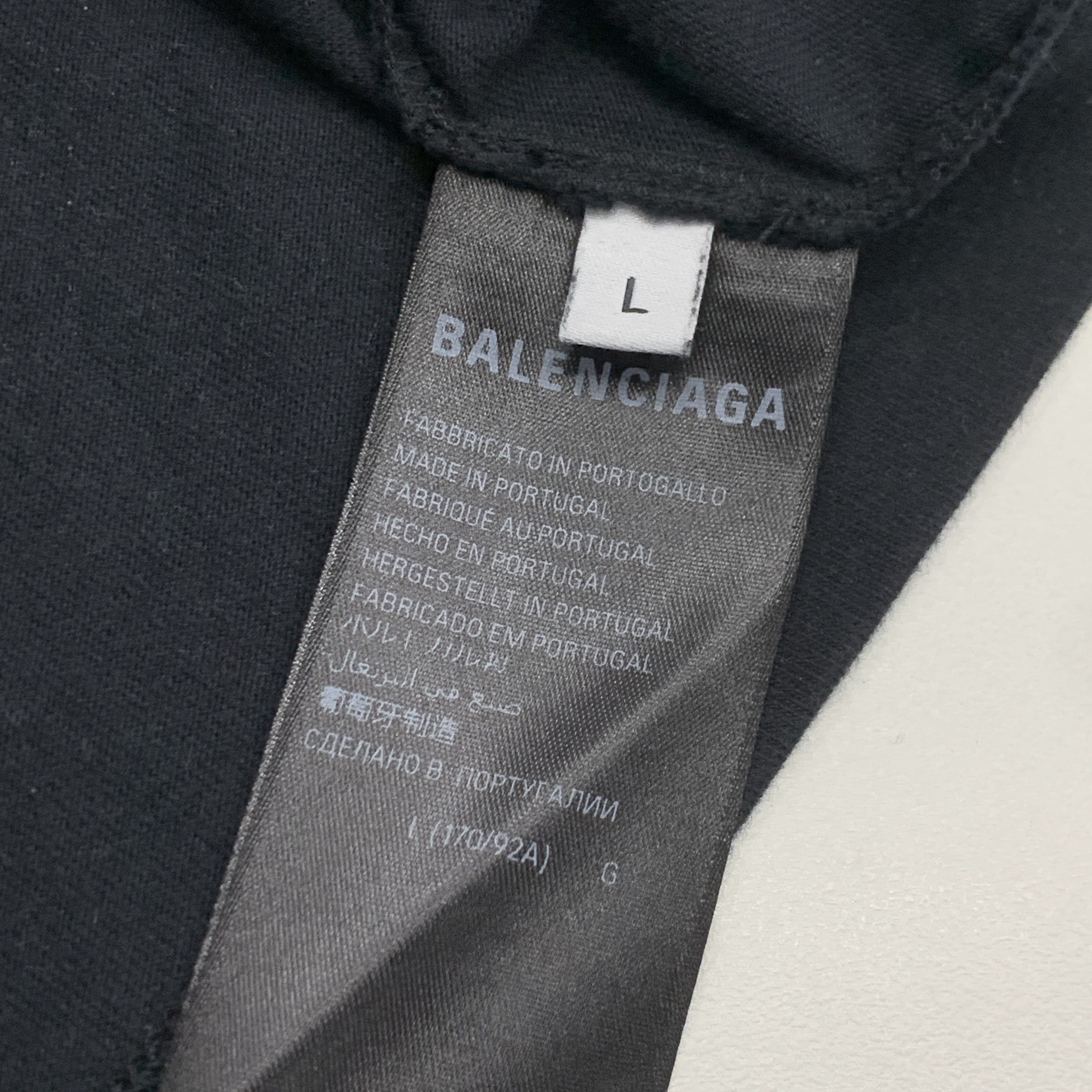 Balenciaga Balenciaga FW23 Logo T-Shirt L Size L / US 10 / IT 46 - 6 Thumbnail