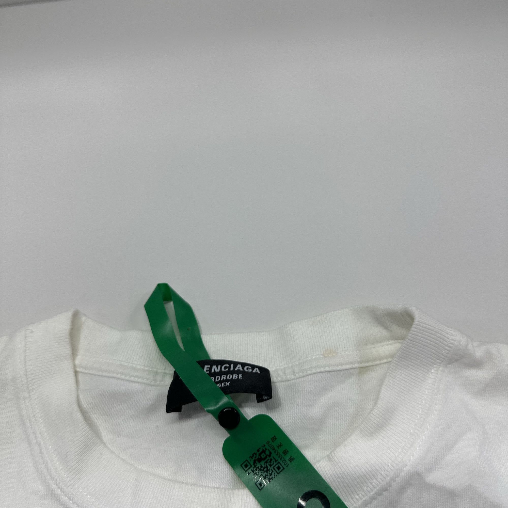 Balenciaga Balenciaga Pixel Logo Print T-Shirt Size L Size US L / EU 52-54 / 3 - 4 Thumbnail