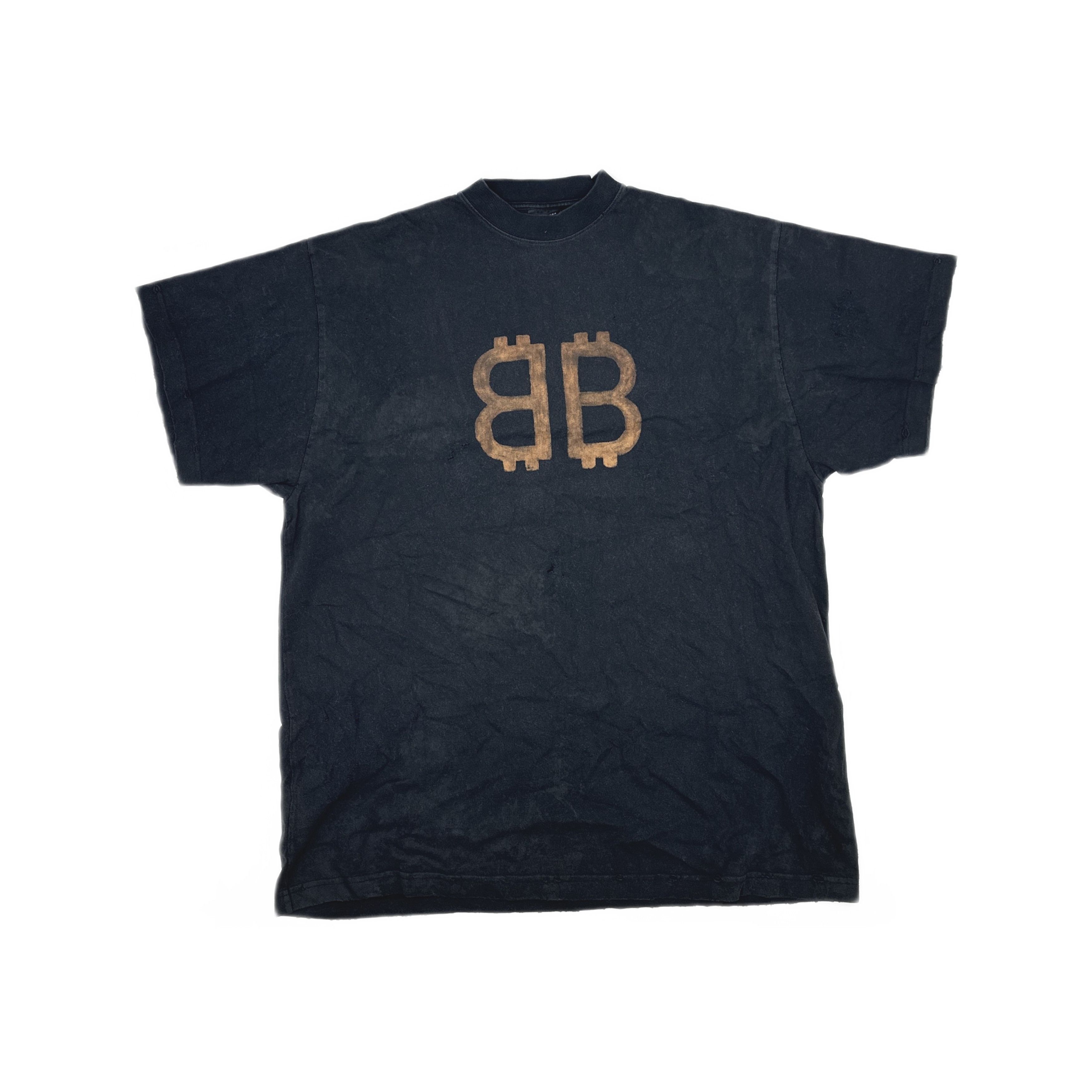 Balenciaga Balenciaga Bitcoin Logo Print T-Shirt Size 3 Size US L / EU 52-54 / 3 - 2 Thumbnail