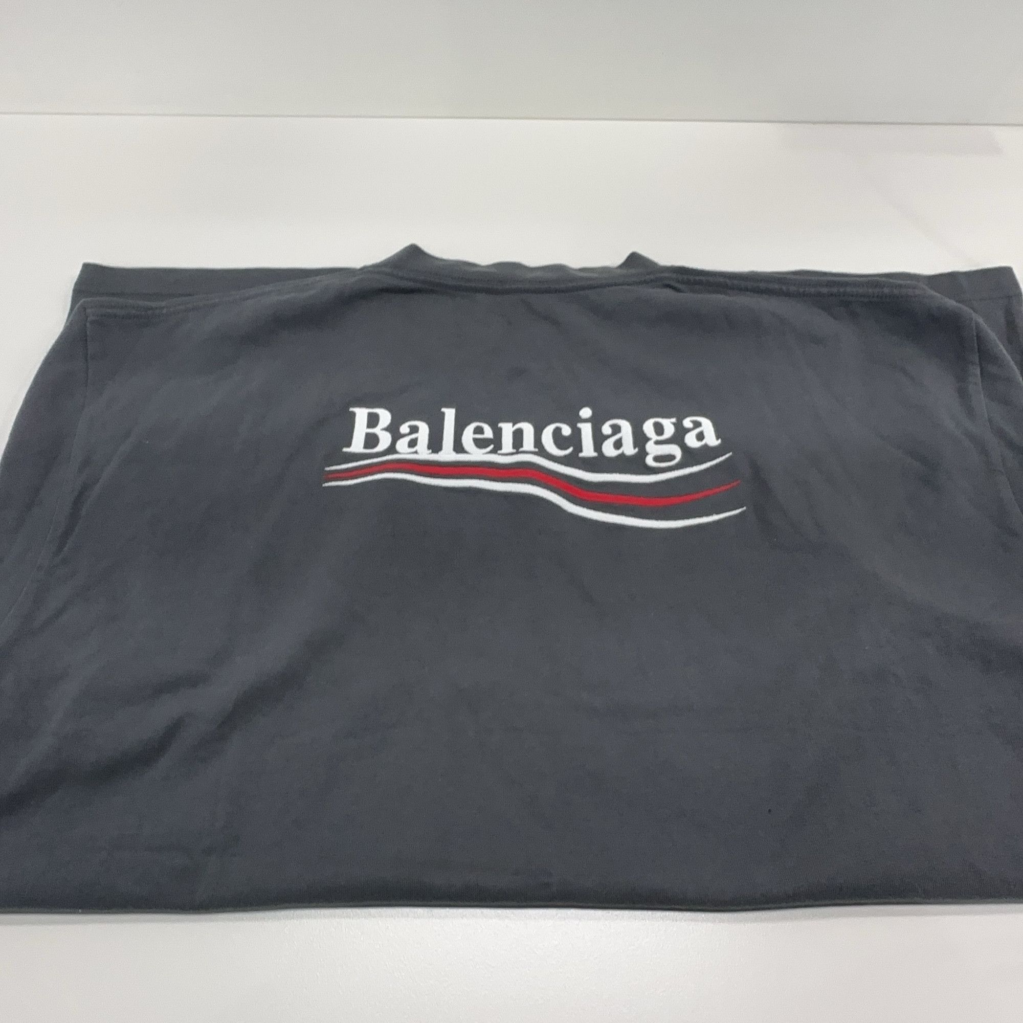 Balenciaga Balenciaga Political Campaign Logo T-Shirt L Size L / US 10 / IT 46 - 11 Thumbnail