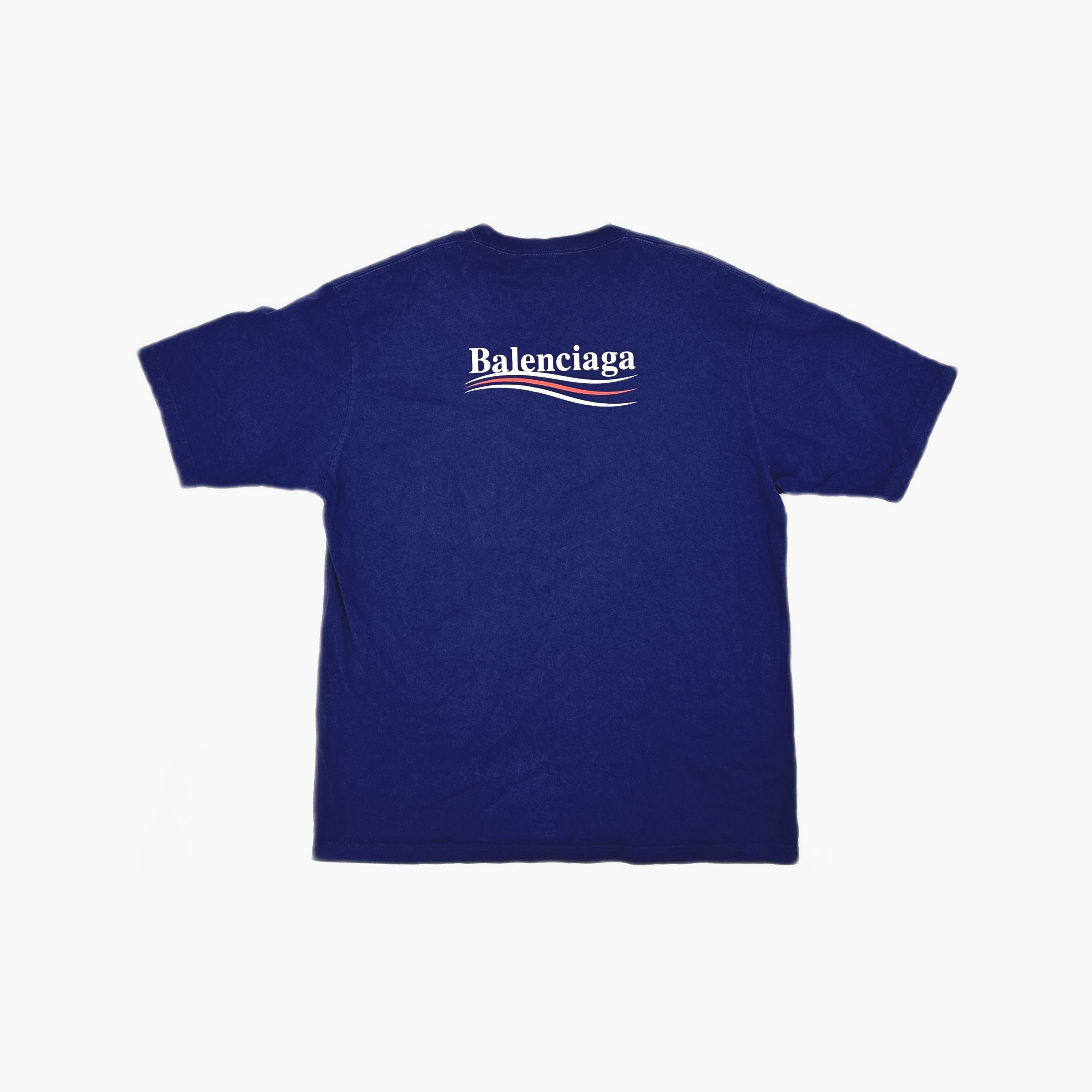 Balenciaga Balenciaga Political Campaign Logo T-Shirt L Size US L / EU 52-54 / 3 - 3 Thumbnail