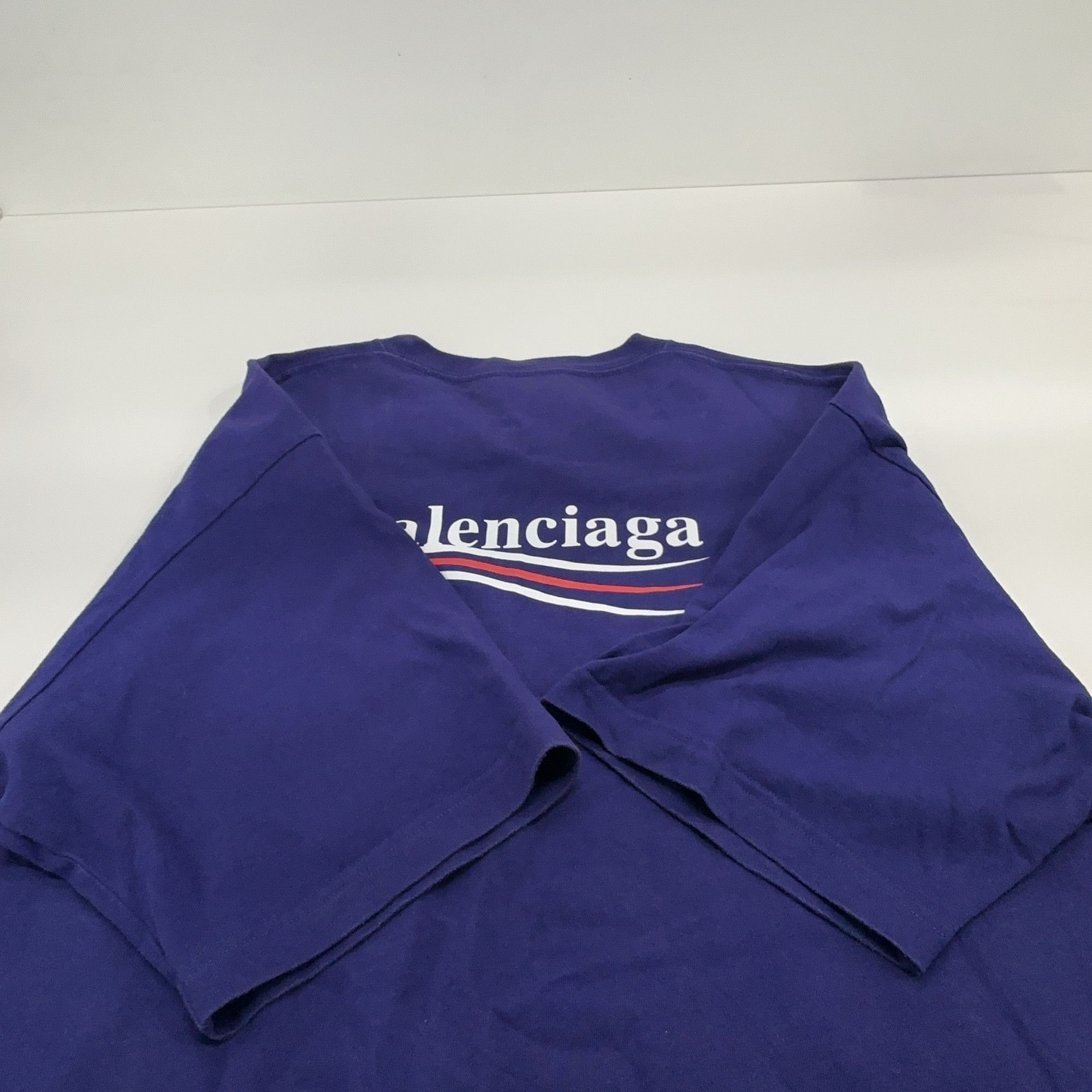 Balenciaga Balenciaga Political Campaign Logo T-Shirt L Size US L / EU 52-54 / 3 - 14 Thumbnail