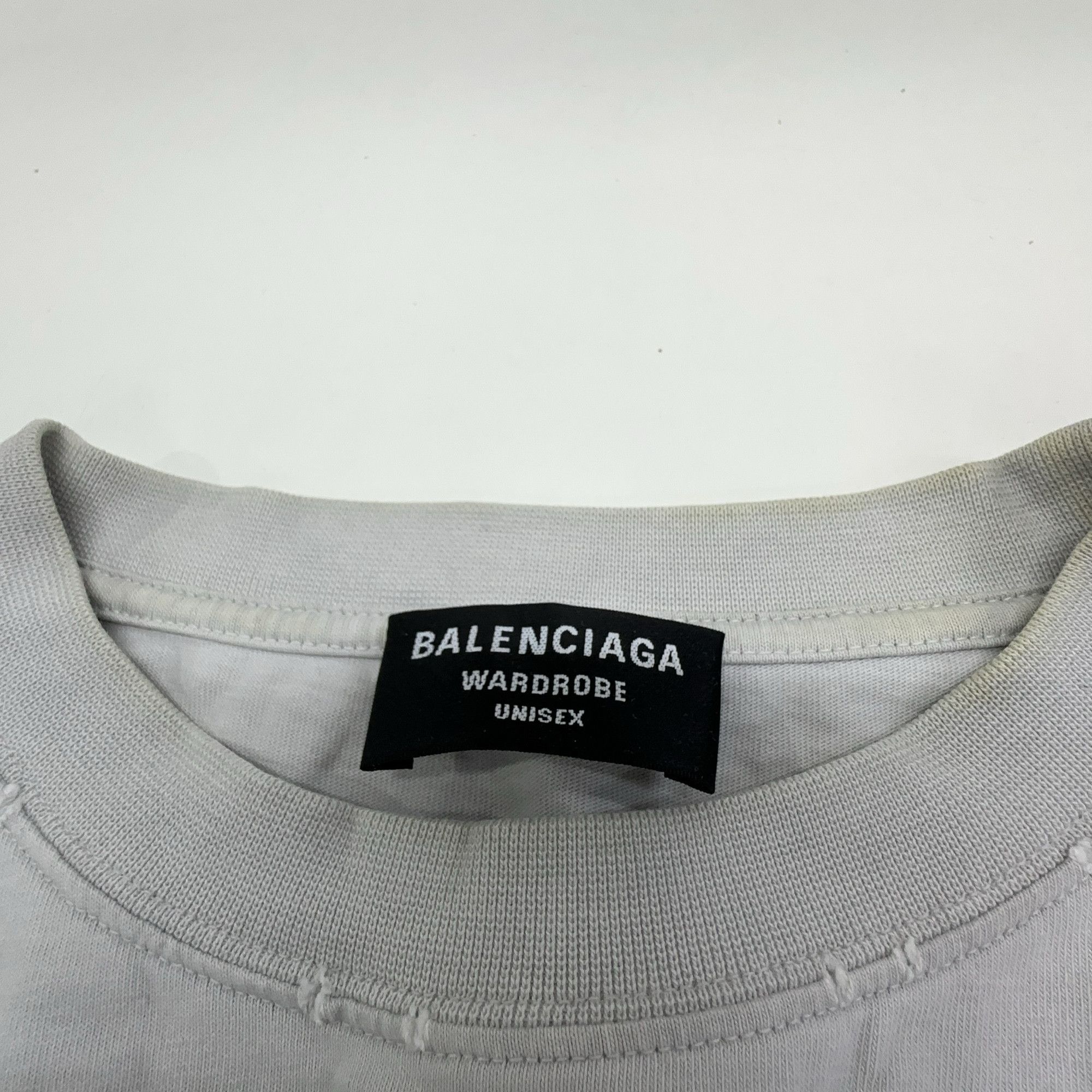 Balenciaga Balenciaga Design Team Logo T-Shirt Size L Size US L / EU 52-54 / 3 - 6 Thumbnail