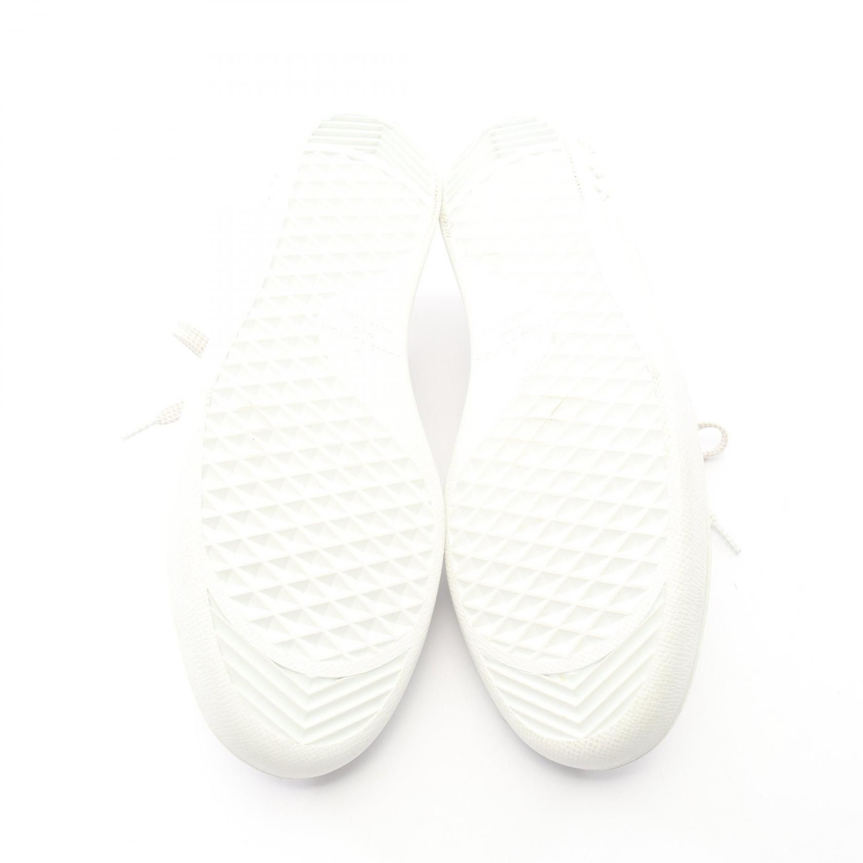 Louis Vuitton Louis Vuitton Louis Vuitton Luxembourg Line Leather Sneakers Leather Shoes DUTY FREE for USA Size ONE SIZE - 4 Thumbnail