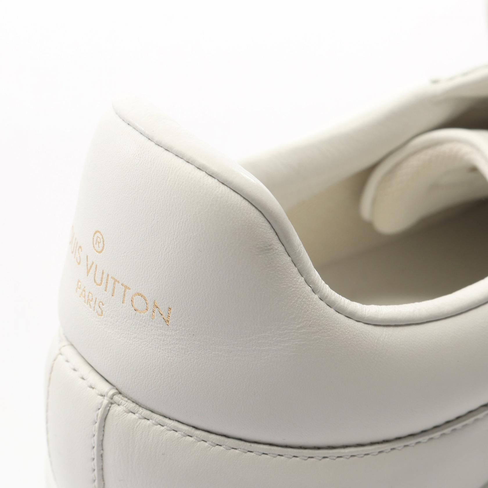 Louis Vuitton Louis Vuitton Louis Vuitton Luxembourg Line Leather Sneakers Leather Shoes DUTY FREE for USA Size ONE SIZE - 9 Thumbnail