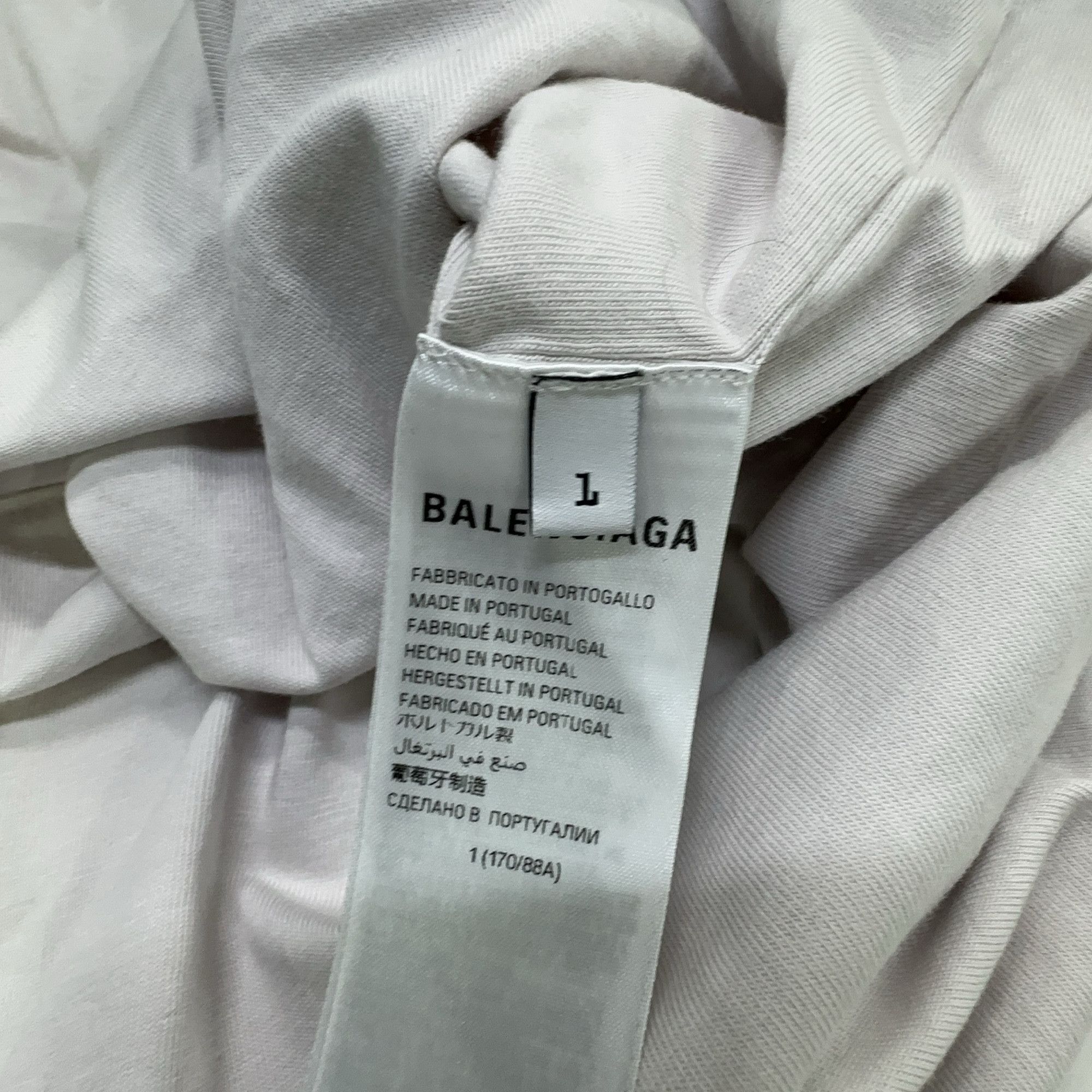 Balenciaga Balenciaga BFRND Logo Graphic T-Shirt Size 1 Size US S / EU 44-46 / 1 - 5 Thumbnail