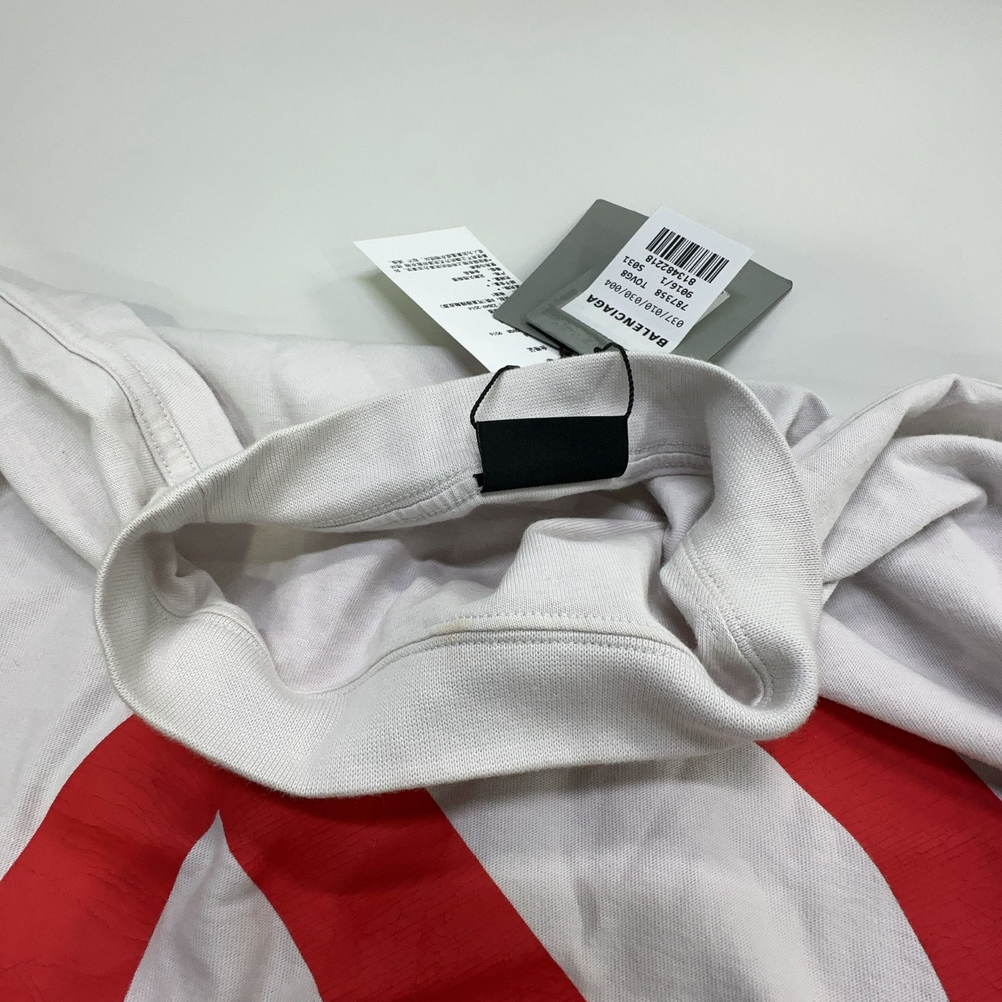 Balenciaga Balenciaga BFRND Logo Graphic T-Shirt Size 1 Size US S / EU 44-46 / 1 - 8 Thumbnail