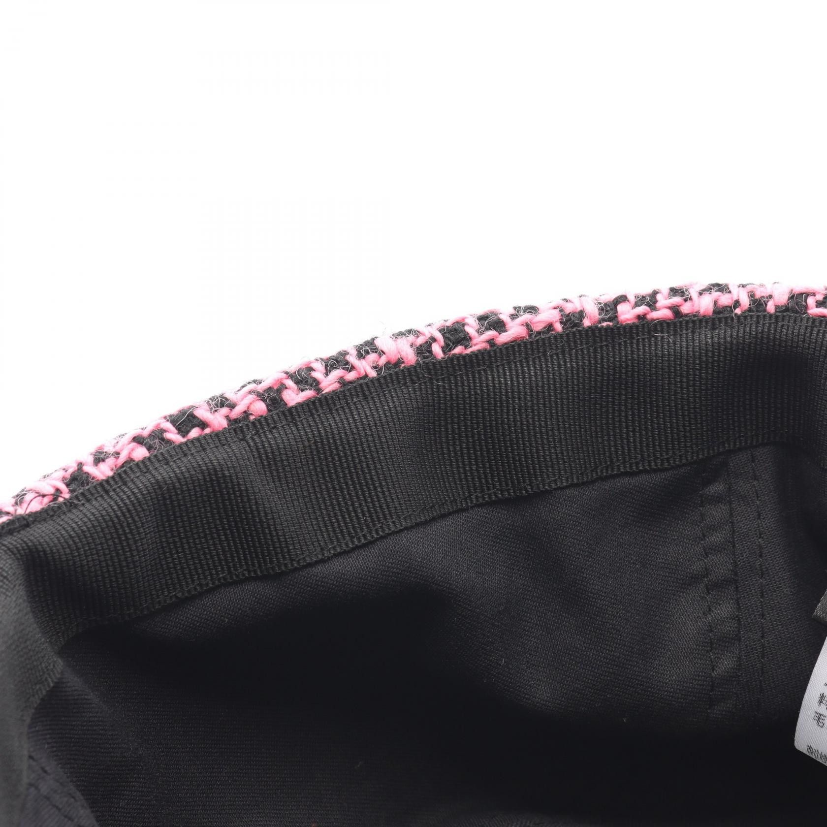 Chanel Chanel Chanel Coco Mark Tweed Corduroy Cap Textile Hats DUTY FREE for USA Size ONE SIZE - 9 Thumbnail