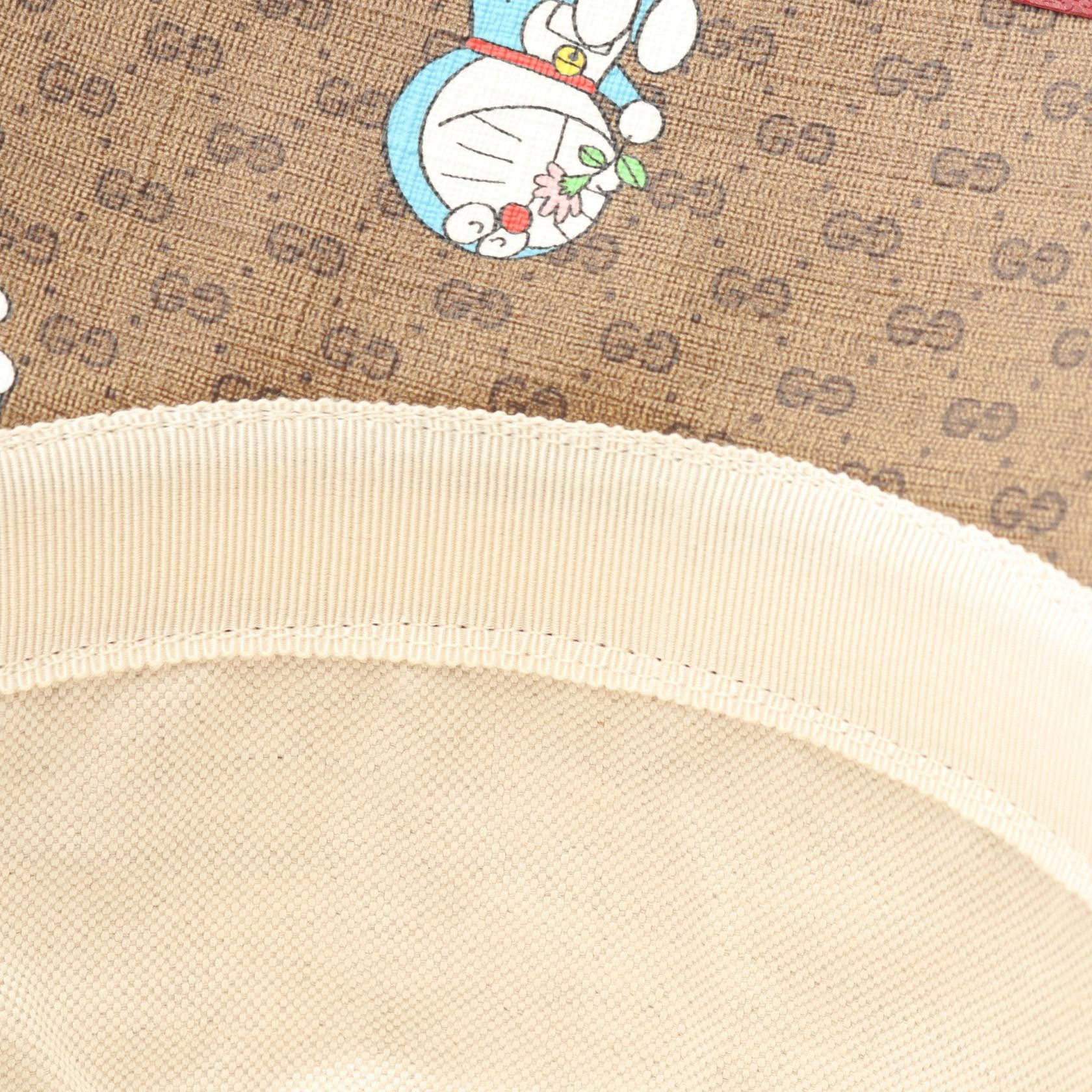 Gucci Gucci Gucci Doraemon Leather PVC Hat Leather Hats 648846 DUTY FREE for USA Size ONE SIZE - 8 Thumbnail