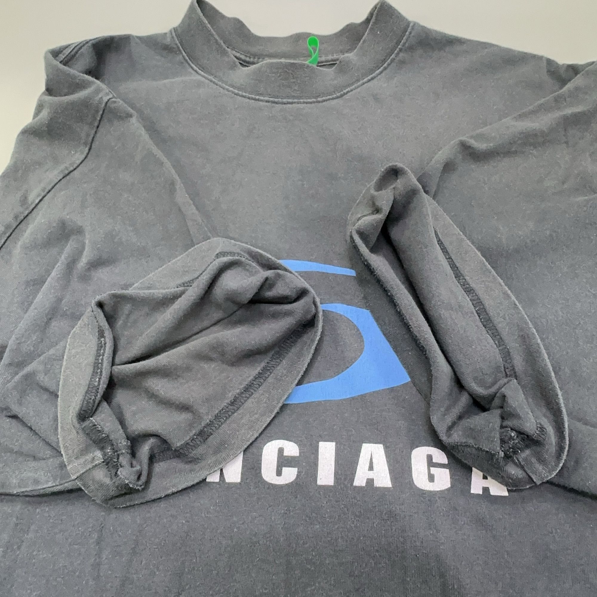 Balenciaga Balenciaga SS24 Logo Graphic T-Shirt M Size US M / EU 48-50 / 2 - 9 Thumbnail