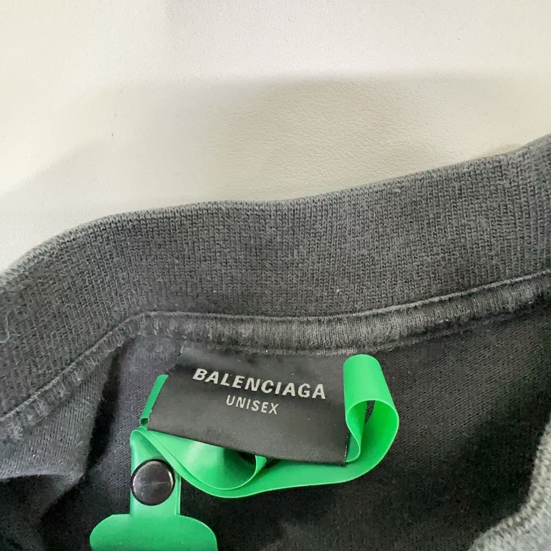 Balenciaga Balenciaga SS24 Logo Graphic T-Shirt M Size US M / EU 48-50 / 2 - 4 Thumbnail