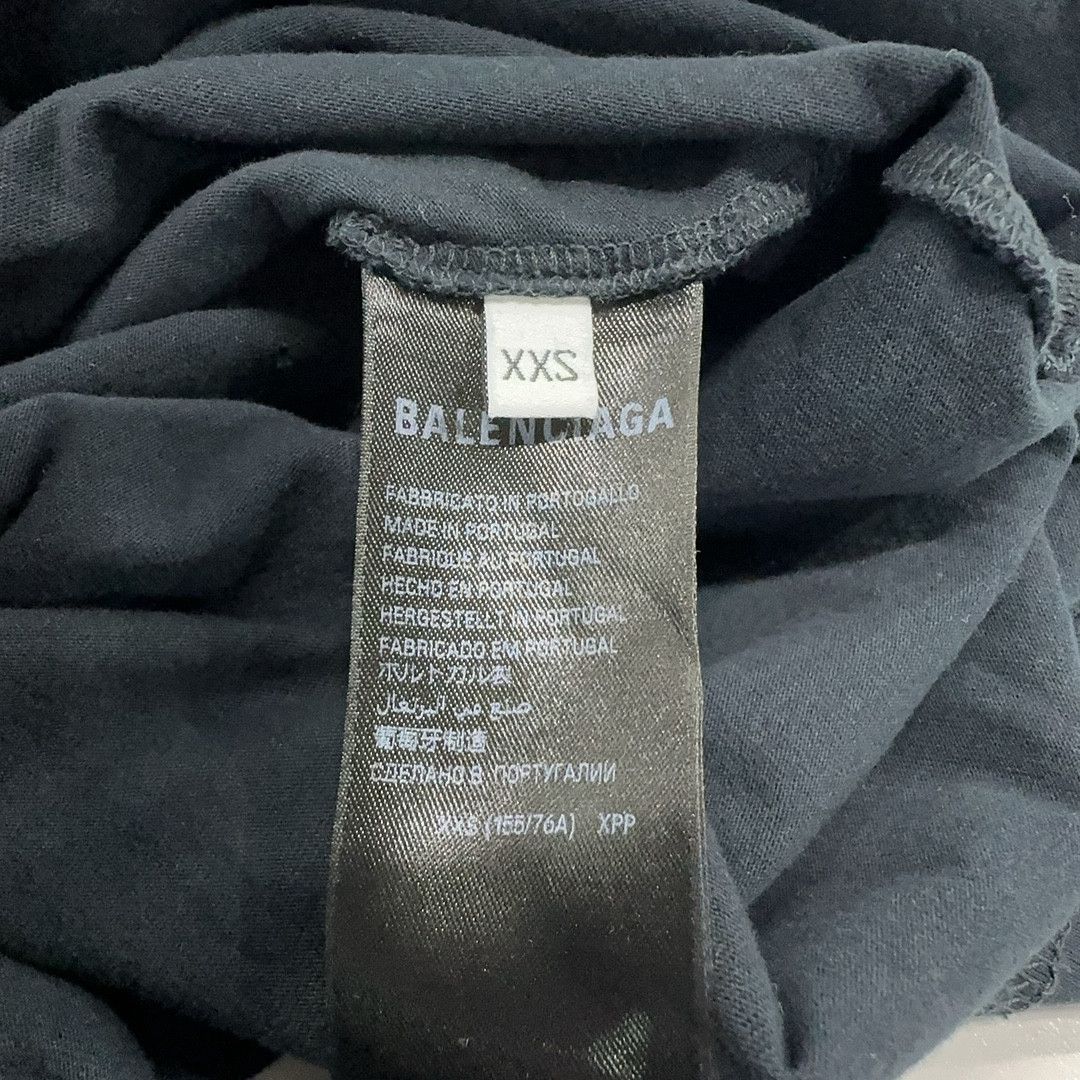 Balenciaga Balenciaga Unity Logo Colorblock T-Shirt XXS Size US XXS / EU 40 - 5 Thumbnail
