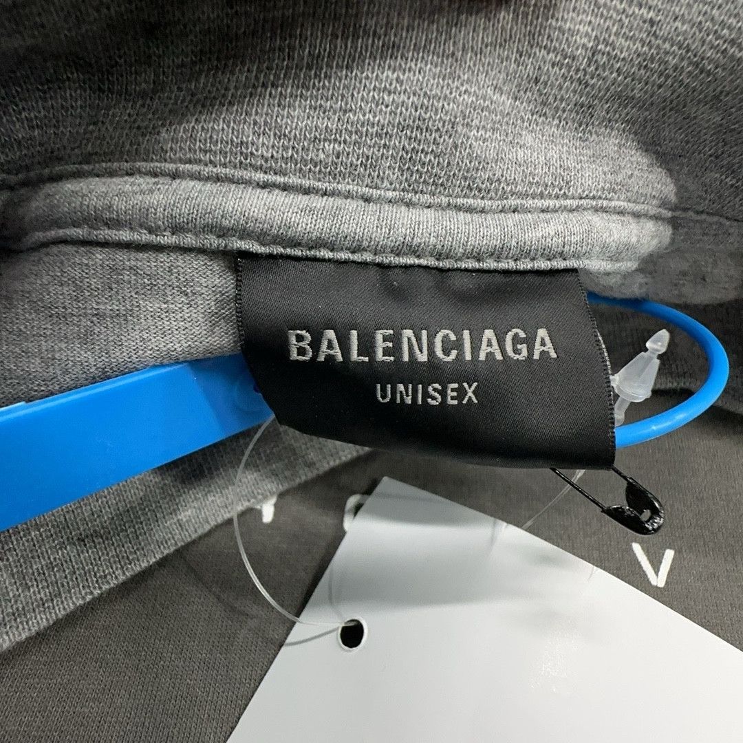 Balenciaga Balenciaga Unity Logo Colorblock T-Shirt XXS Size US XXS / EU 40 - 4 Thumbnail