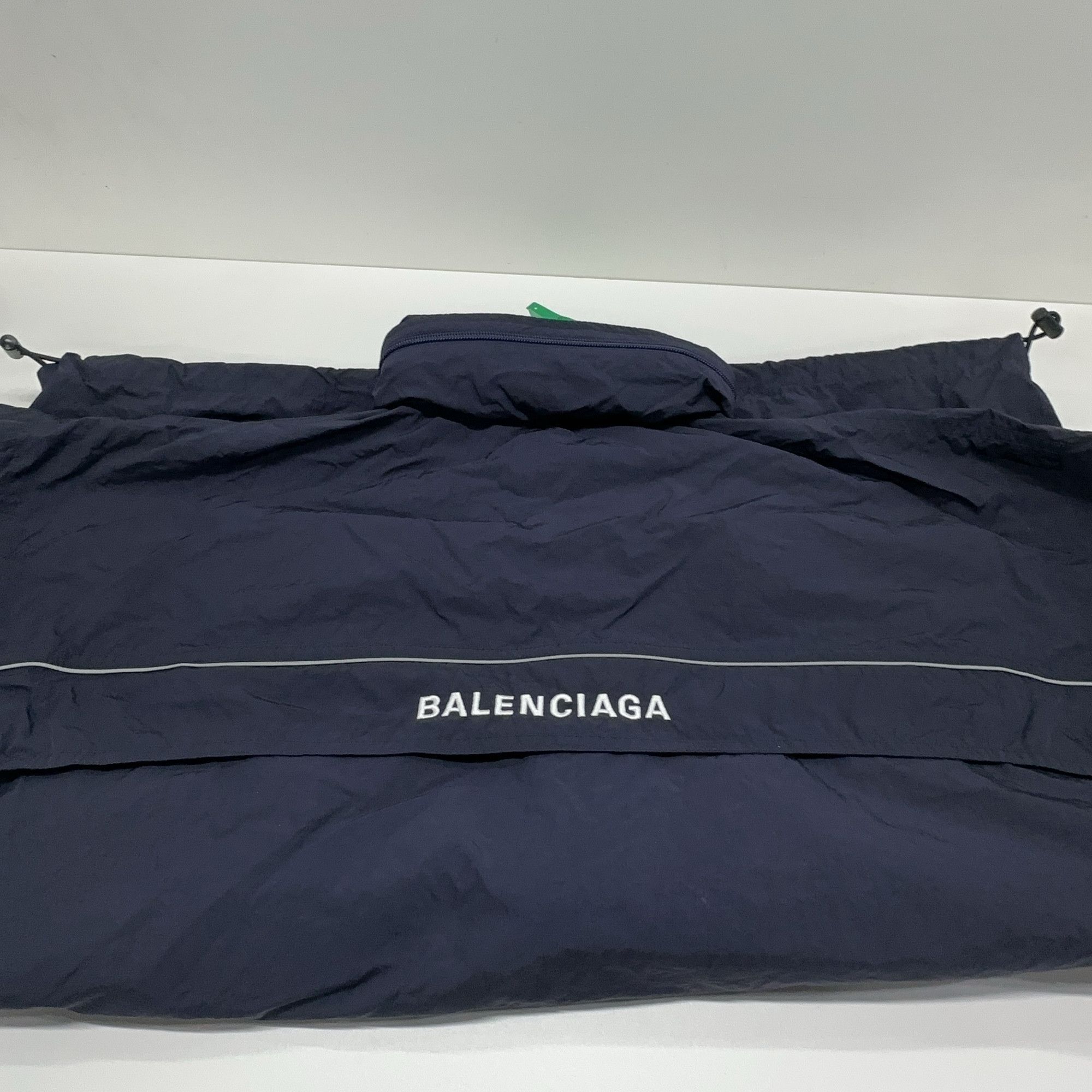 Balenciaga Balenciaga Quarter-Zip Logo Windbreaker 44 Size US S / EU 44-46 / 1 - 7 Thumbnail