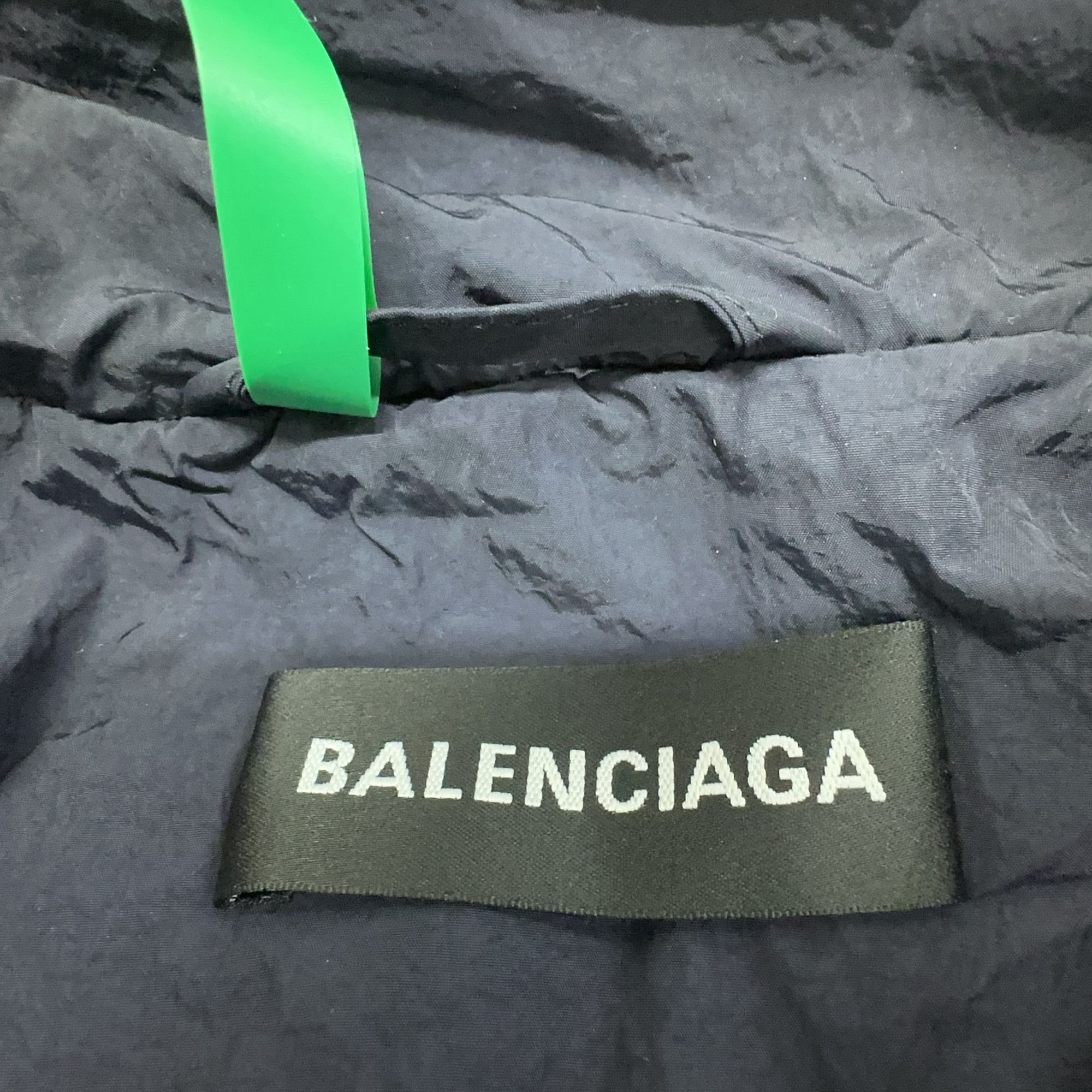 Balenciaga Balenciaga Quarter-Zip Logo Windbreaker 44 Size US S / EU 44-46 / 1 - 5 Thumbnail