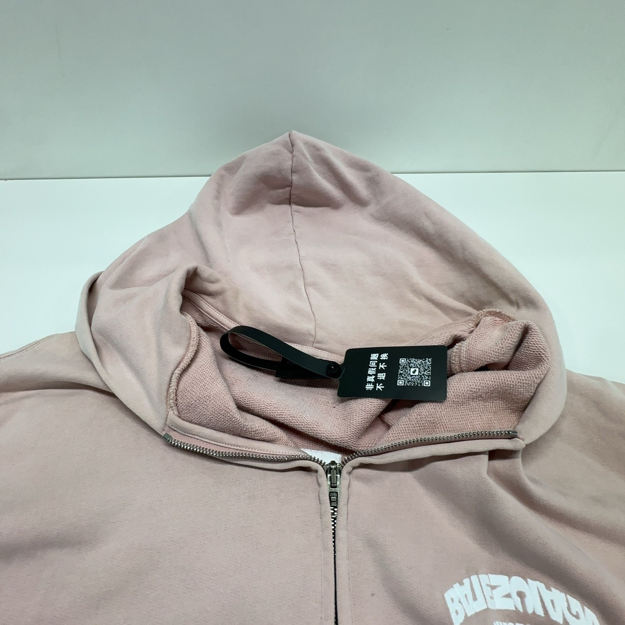Balenciaga Balenciaga Logo Pink Zip Hoodie Size 1 Size S / US 4 / IT 40 - 6 Thumbnail