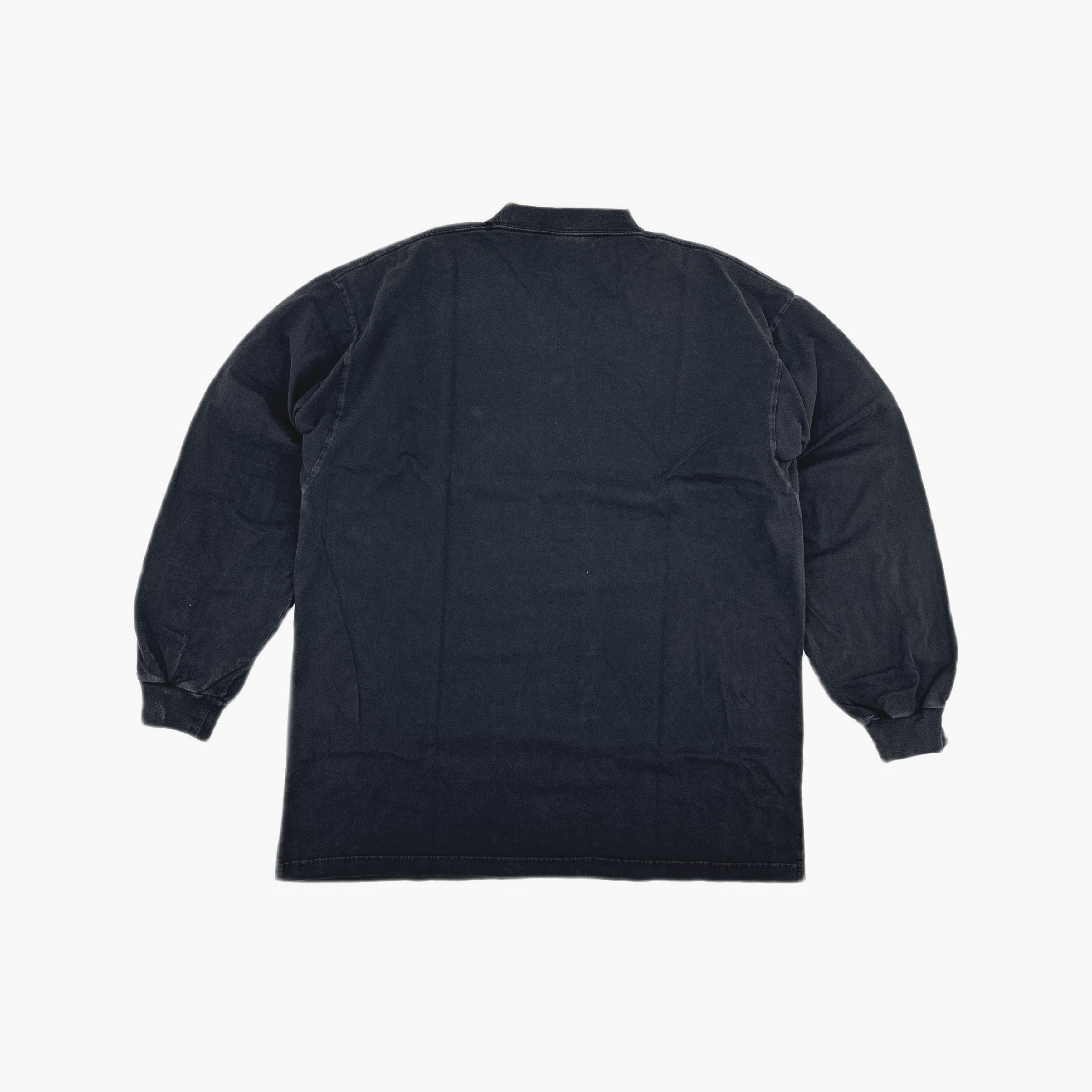 Balenciaga Balenciaga Logo Print Long Sleeve T-Shirt Size 3 Size US L / EU 52-54 / 3 - 3 Thumbnail