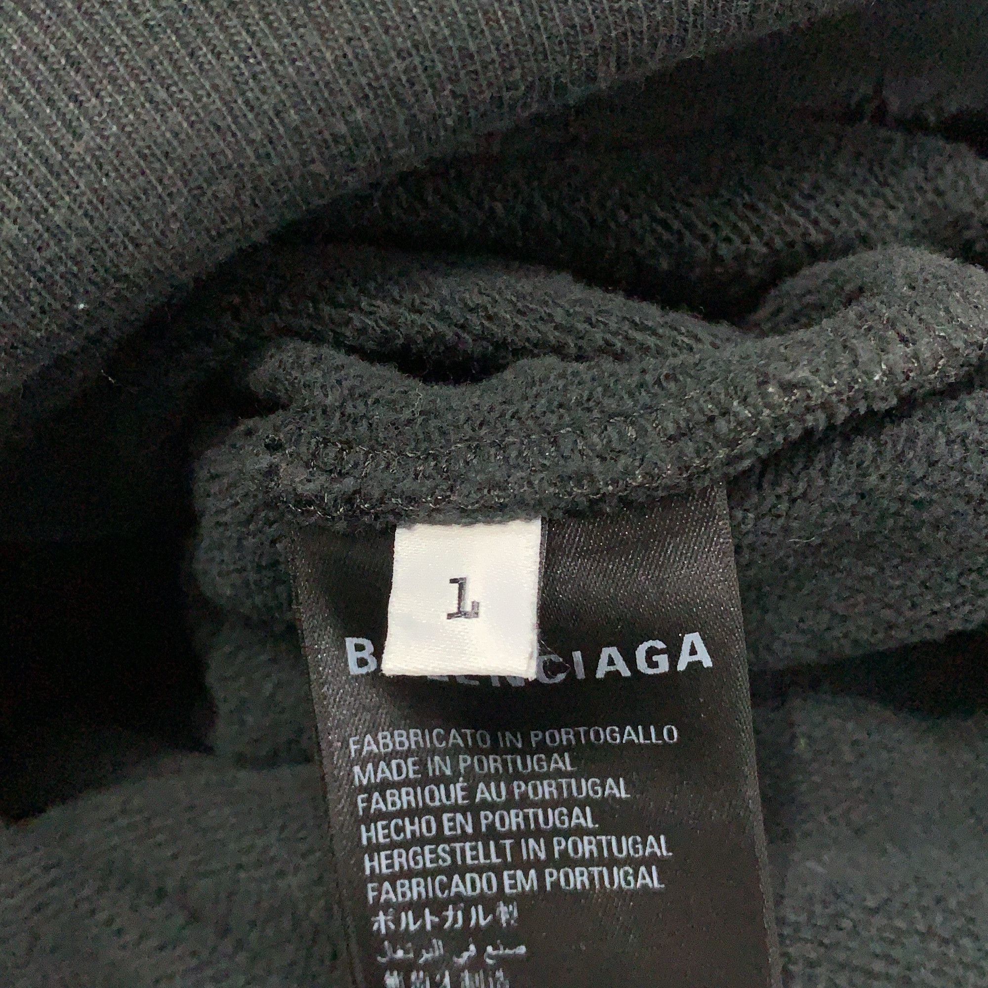Balenciaga Balenciaga Metal Logo Hoodie Size 1 Size US S / EU 44-46 / 1 - 5 Thumbnail