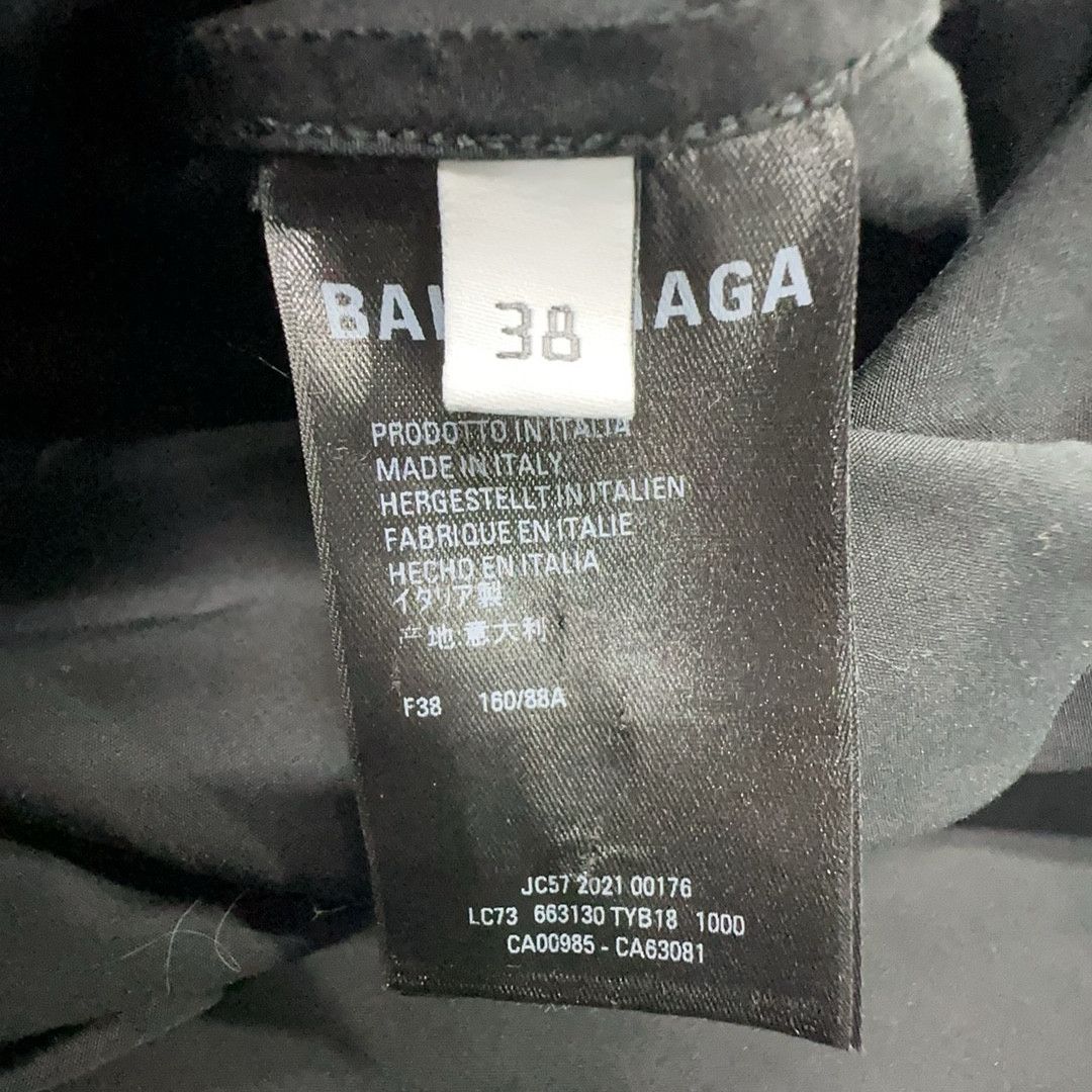 Balenciaga Balenciaga FREE Back Logo Cotton Shirt 38 Size S / US 4 / IT 40 - 4 Thumbnail