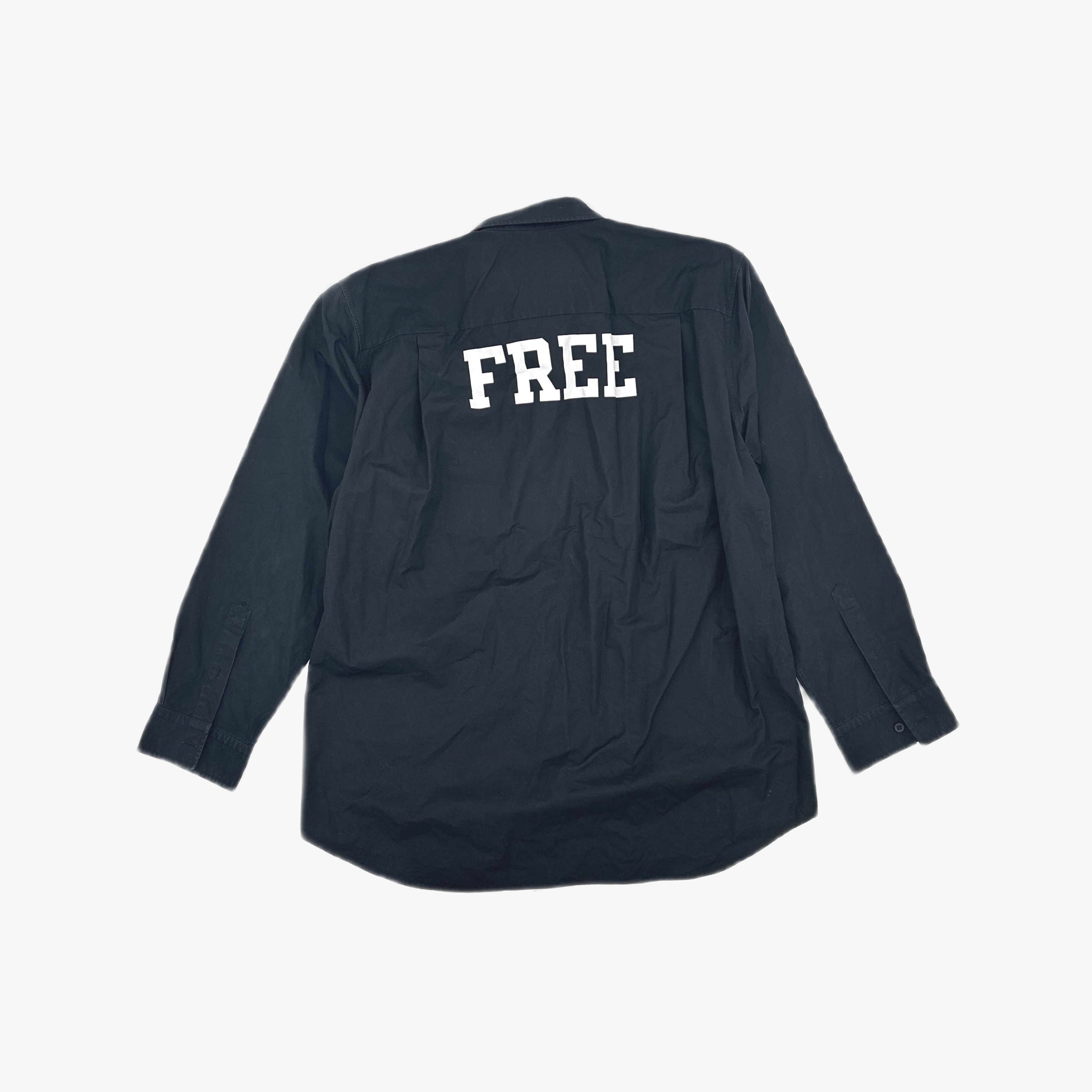 Balenciaga Balenciaga FREE Back Logo Cotton Shirt 38 Size S / US 4 / IT 40 - 3 Thumbnail