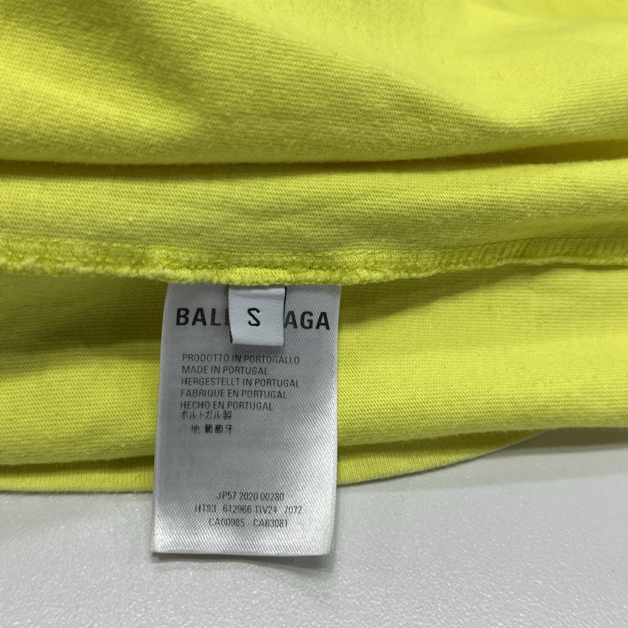 Balenciaga Balenciaga Crew Logo T-Shirt S Size US S / EU 44-46 / 1 - 5 Thumbnail