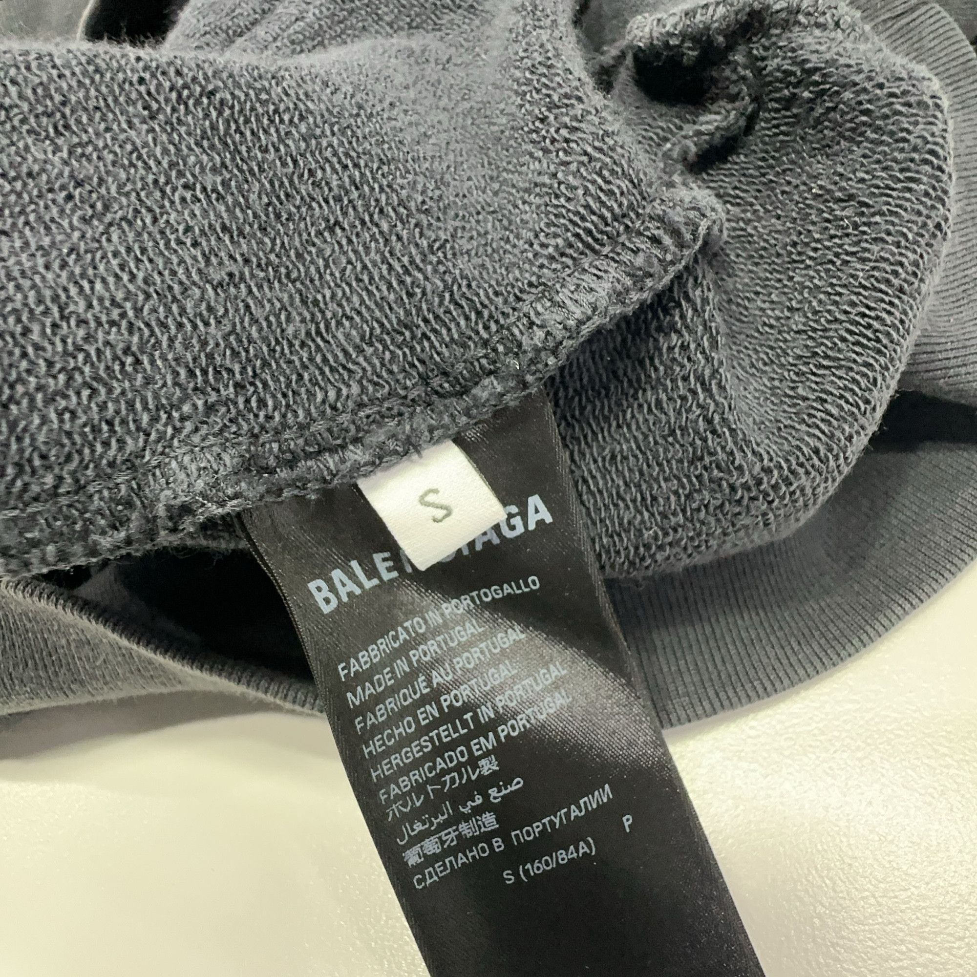 Balenciaga Balenciaga Sketched Logo Hoodie Size S Size US S / EU 44-46 / 1 - 4 Thumbnail