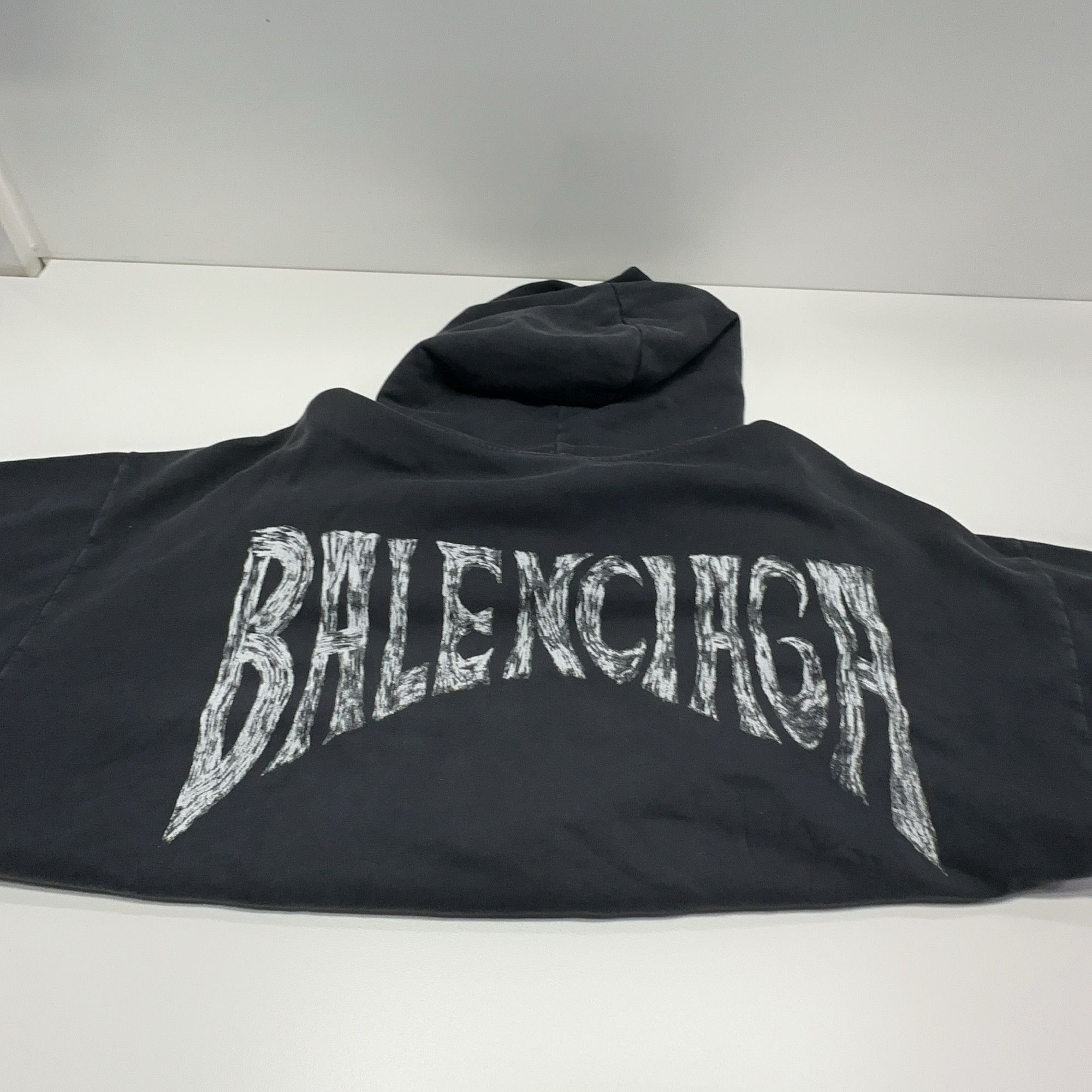 Balenciaga Balenciaga Sketched Logo Hoodie Size S Size US S / EU 44-46 / 1 - 18 Thumbnail