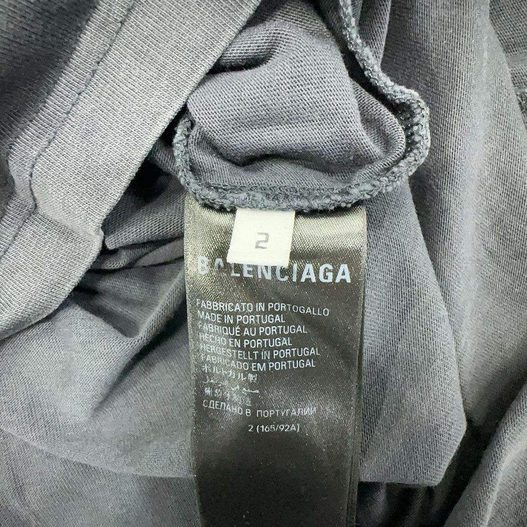 Balenciaga Balenciaga SS23 Graphic Logo Long Sleeve T-Shirt US M Size US M / EU 48-50 / 2 - 4 Thumbnail