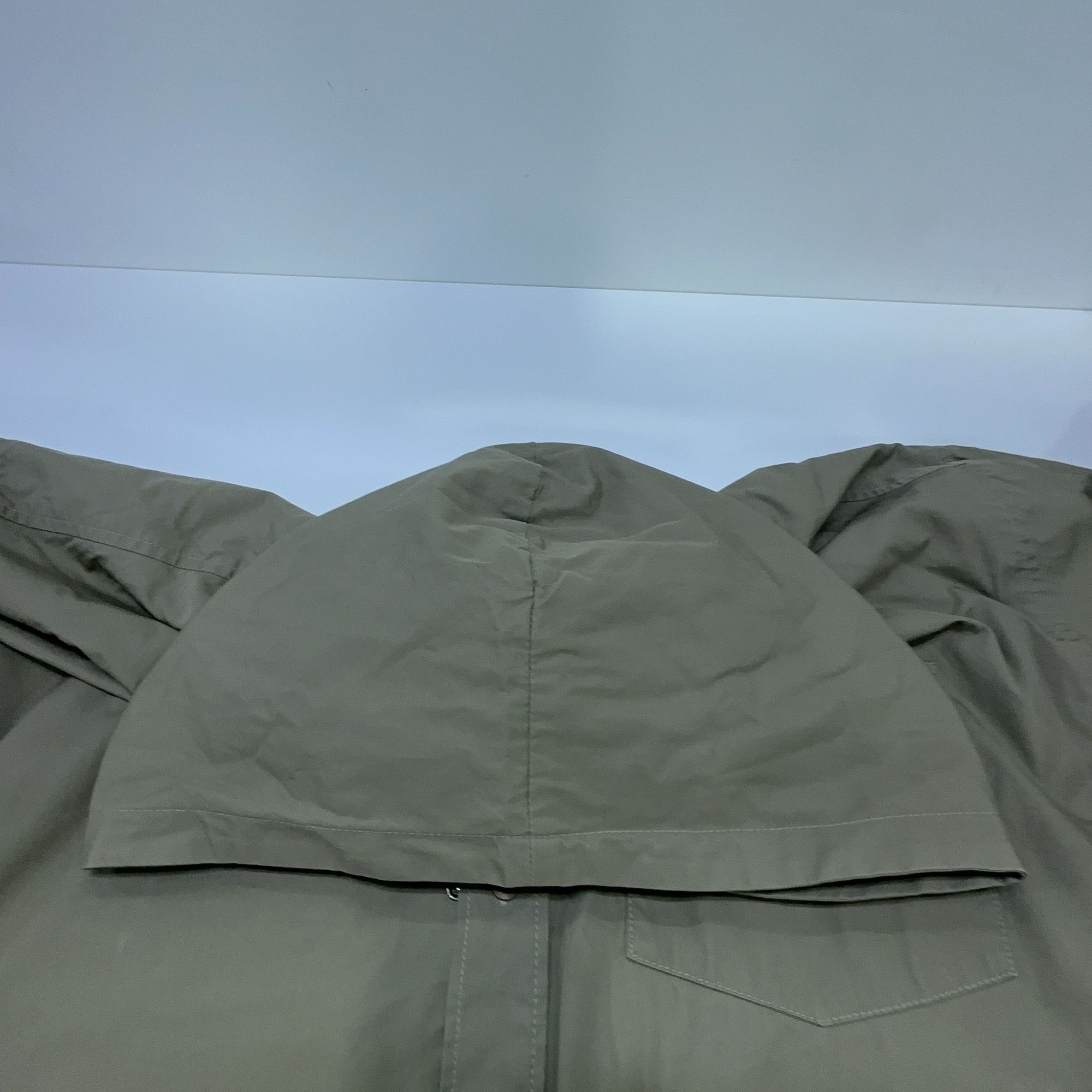 Balenciaga Balenciaga Khaki Hooded Button-Up Jacket Size 2 Size US M / EU 48-50 / 2 - 7 Thumbnail