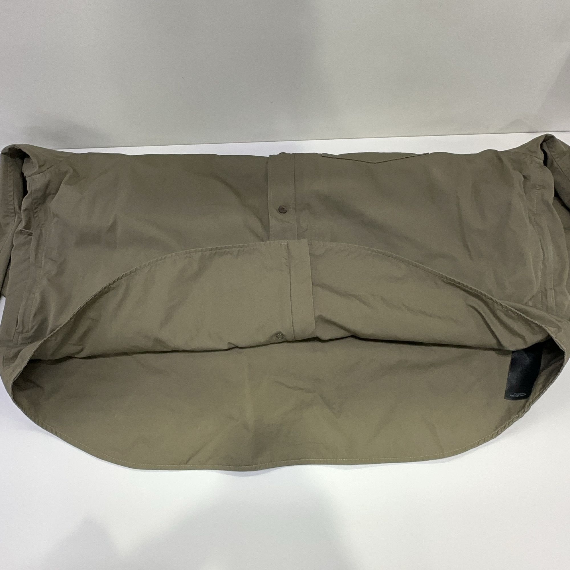 Balenciaga Balenciaga Khaki Hooded Button-Up Jacket Size 2 Size US M / EU 48-50 / 2 - 12 Thumbnail