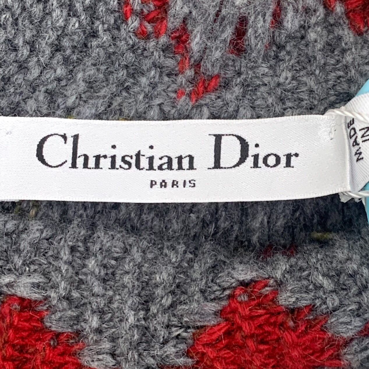 Dior Dior Geometric Fringe Cashmere Sweater FR 36 Size XS / US 0-2 / IT 36-38 - 6 Thumbnail