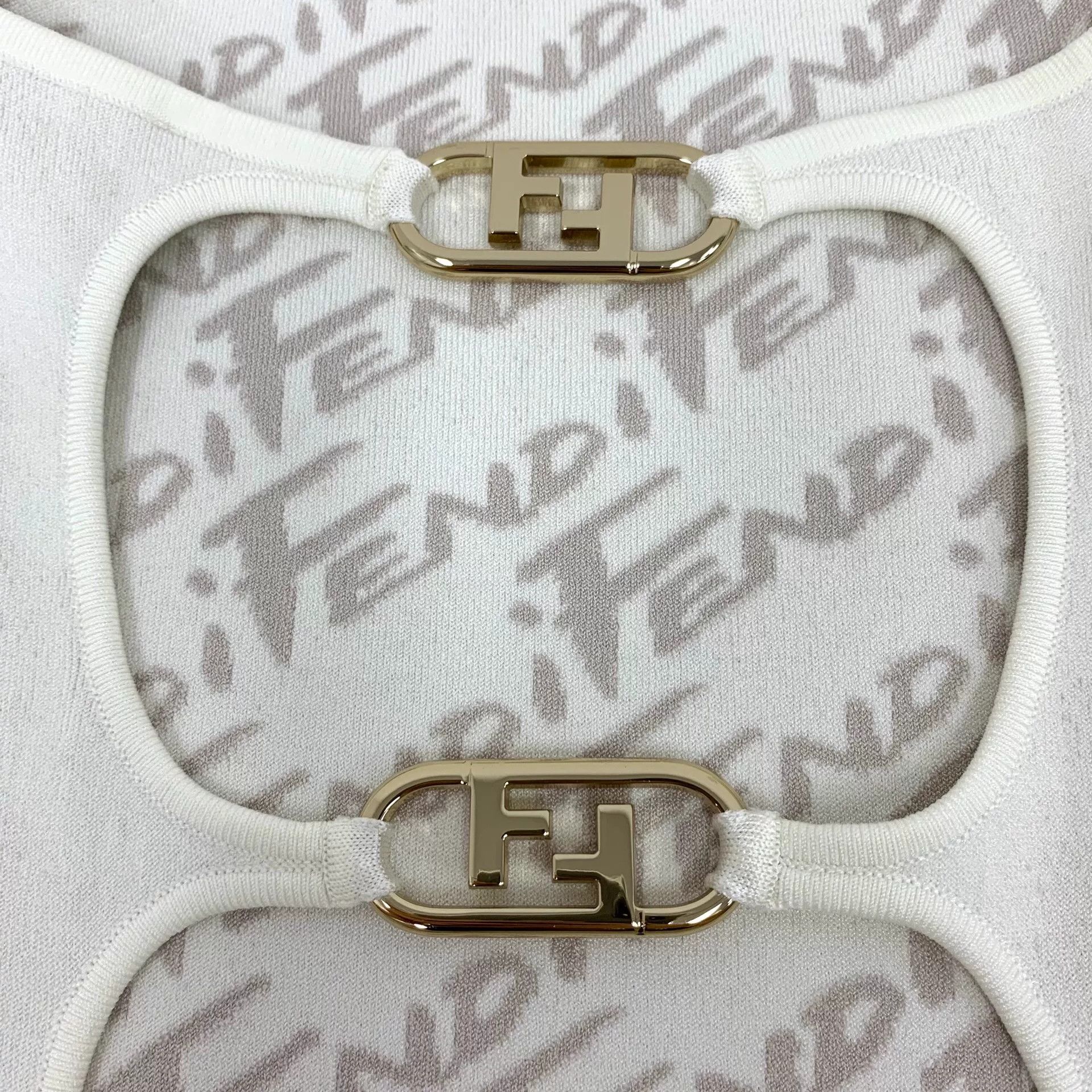 Fendi Fendi Logo Lining Mini Dress IT 36 Size XS / US 0-2 / IT 36-38 - 6 Thumbnail