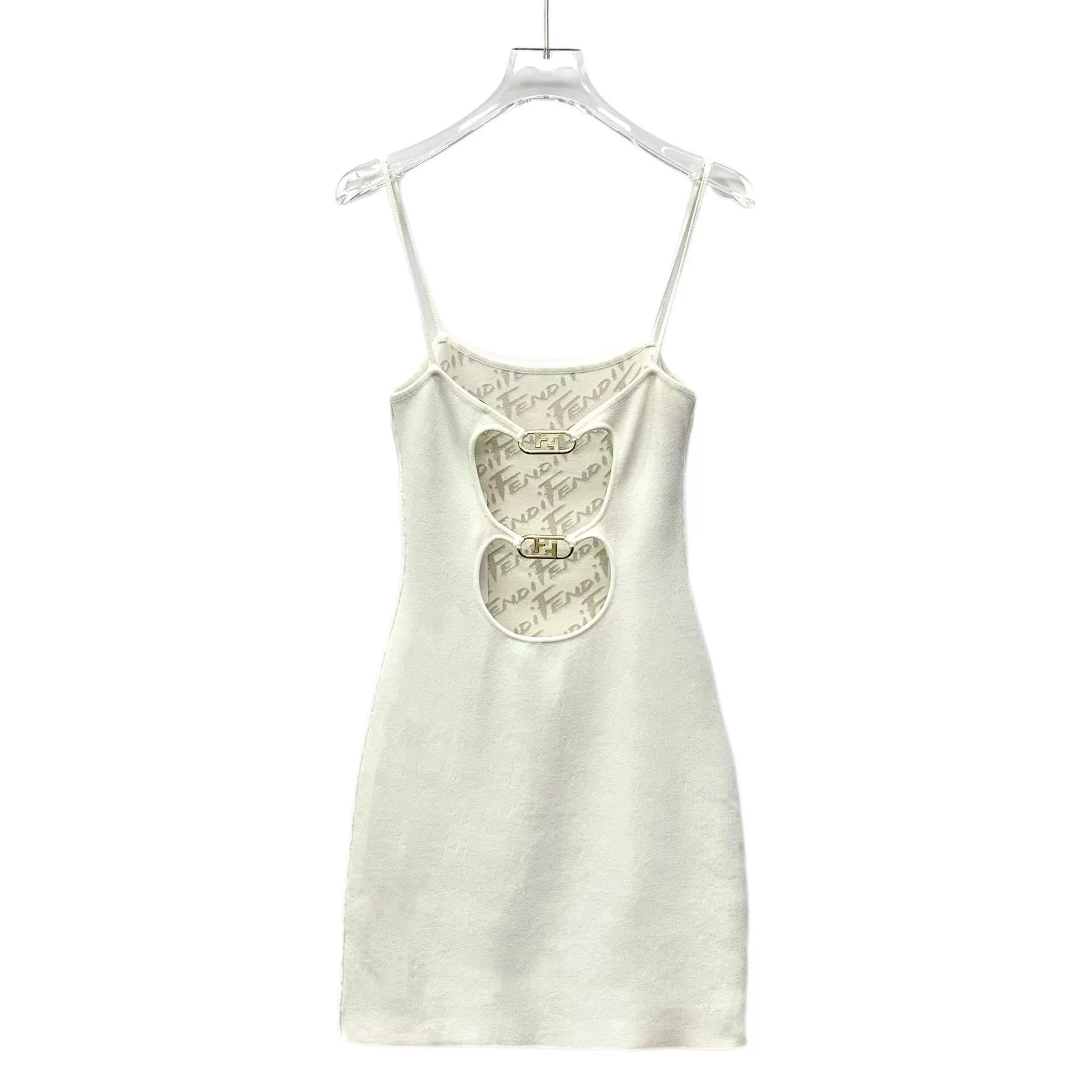 Fendi Fendi Logo Lining Mini Dress IT 36 Size XS / US 0-2 / IT 36-38 - 3 Thumbnail