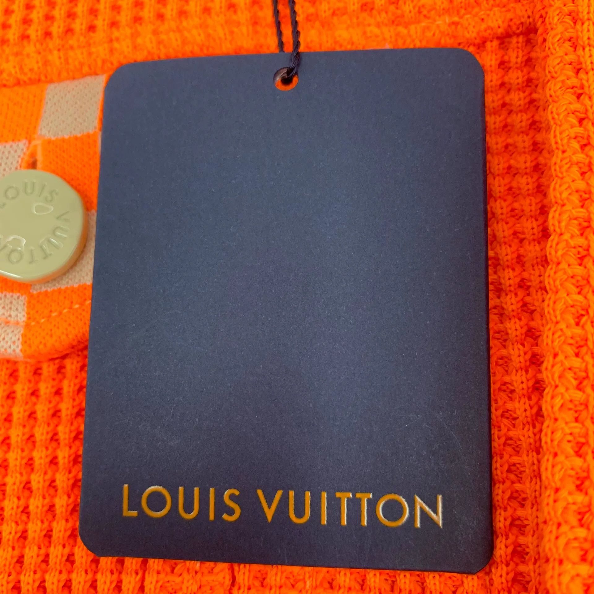 Louis Vuitton Louis Vuitton Damier Knit Light Jacket Size M Size US M / EU 48-50 / 2 - 7 Thumbnail