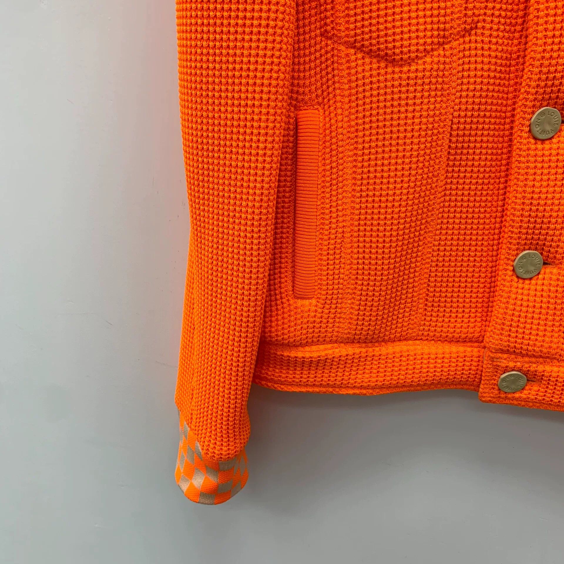Louis Vuitton Louis Vuitton Damier Knit Light Jacket Size M Size US M / EU 48-50 / 2 - 5 Thumbnail