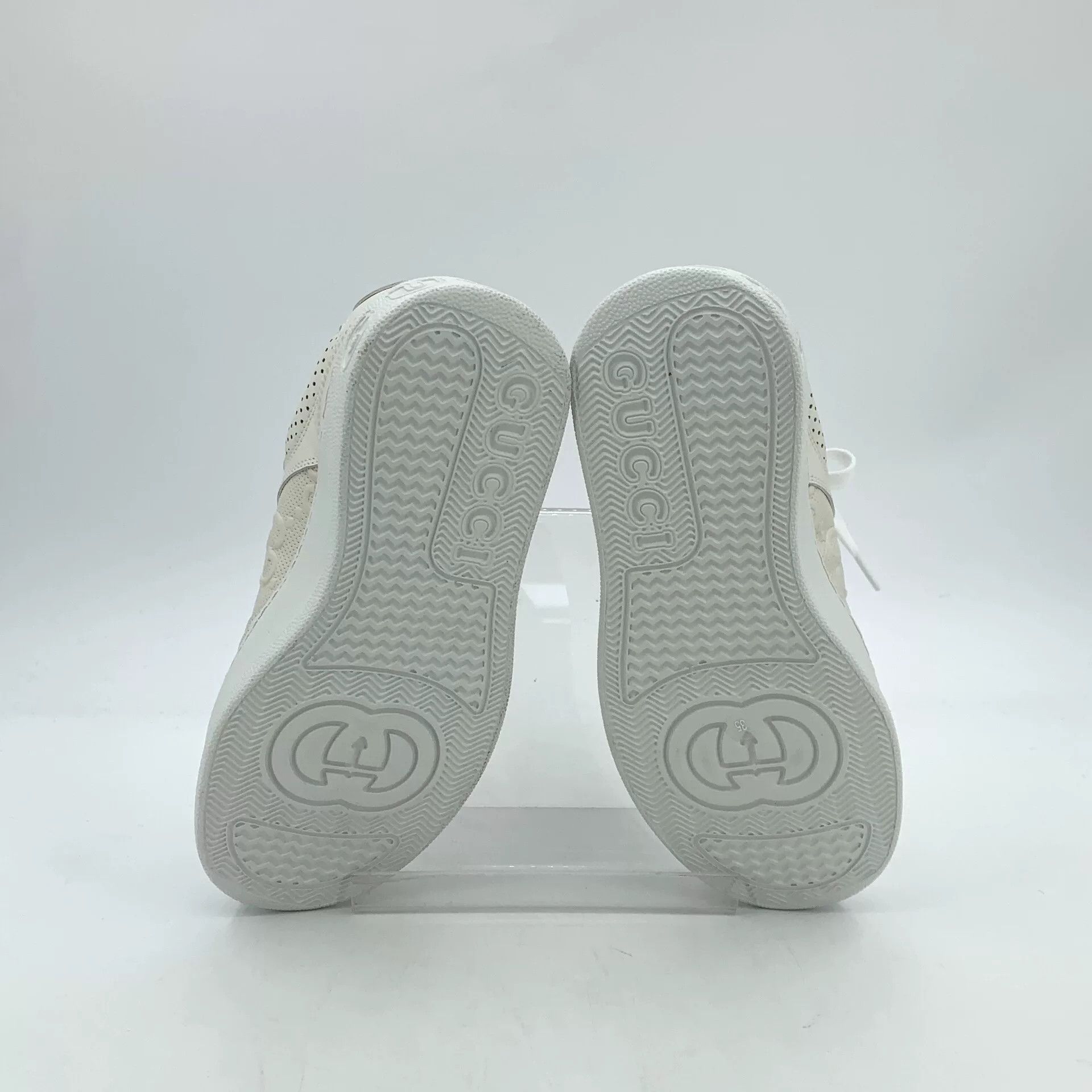 Gucci Gucci Embossed Logo Platform Sneakers 35 Size US 5 / IT 35 - 6 Thumbnail