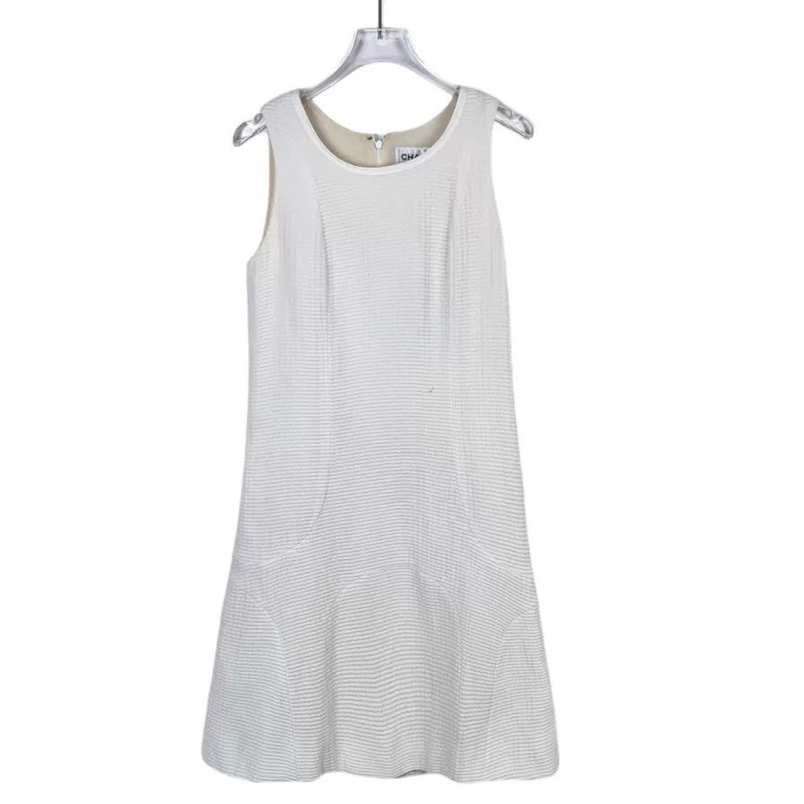 Chanel Chanel Textured Cotton Blend Mini Dress Size 36 Size XS / US 0-2 / IT 36-38 - 2 Thumbnail