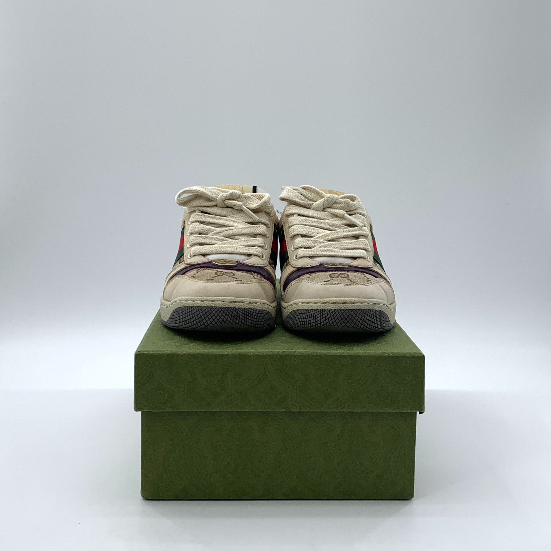 Gucci Gucci Screener GG Canvas Sneakers 35 Size US 5 / IT 35 - 9 Thumbnail
