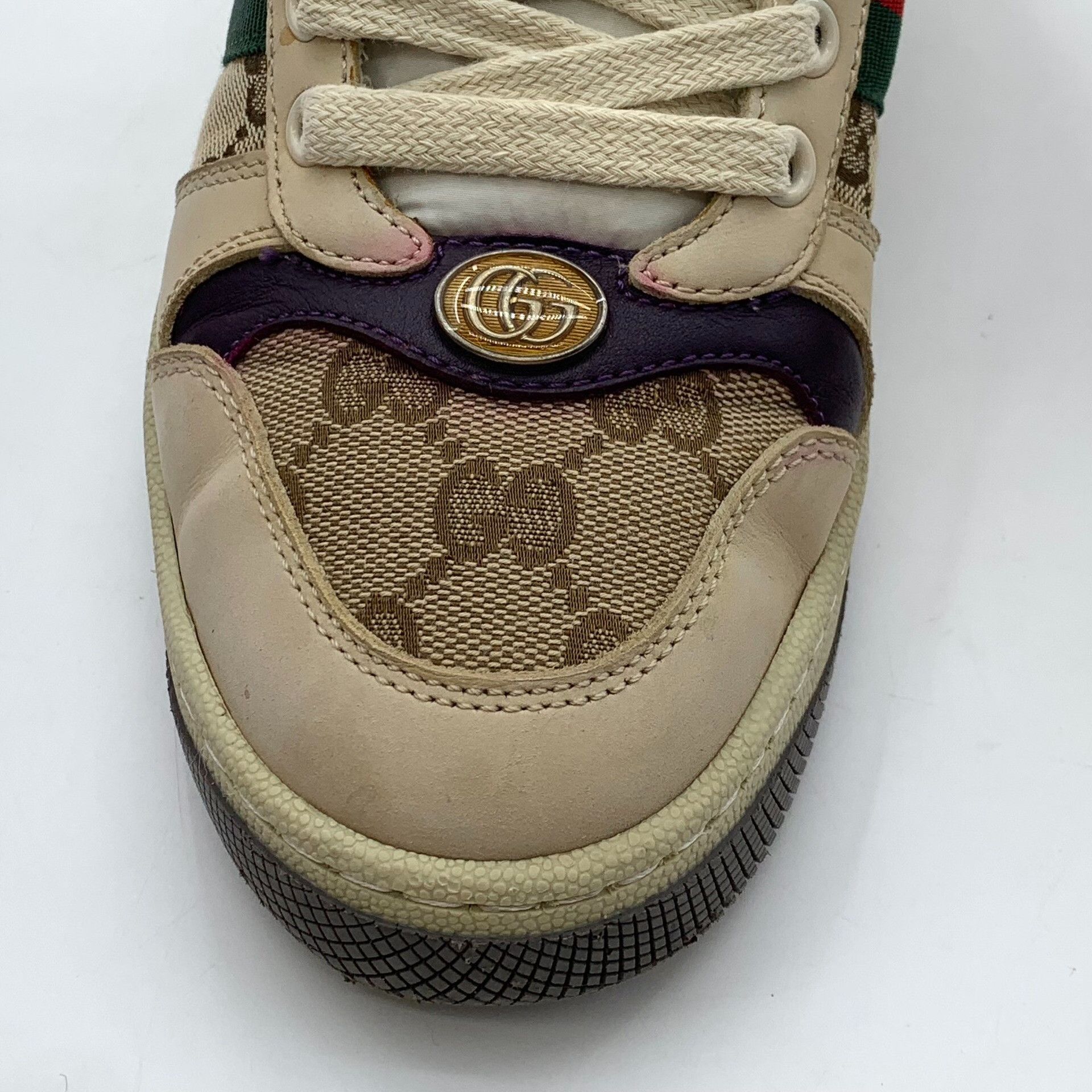 Gucci Gucci Screener GG Canvas Sneakers 35 Size US 5 / IT 35 - 10 Thumbnail