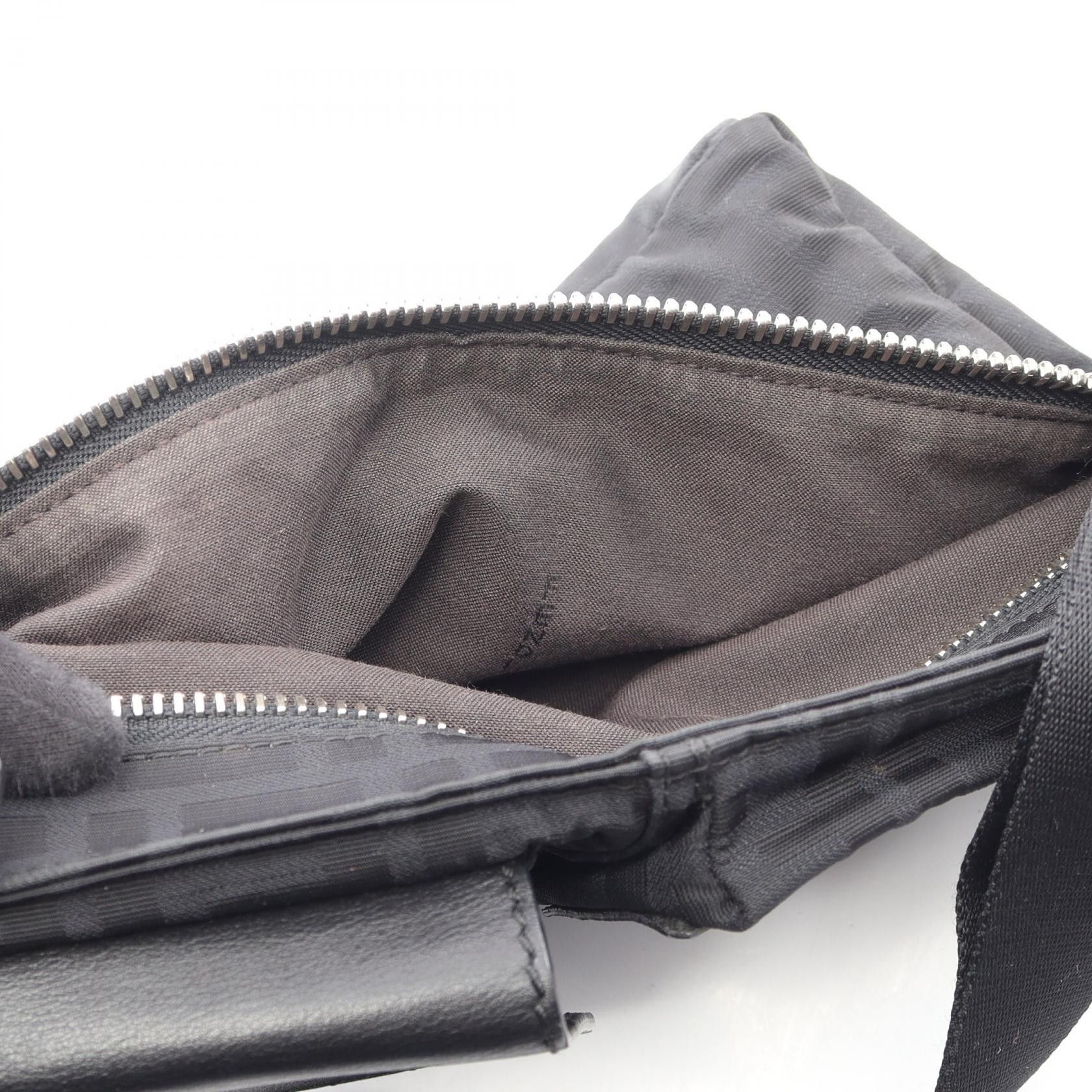 Fendi Fendi Fendi Zucca Nylon Leather Belt Bag Textile Belt Bag 7VA280 DUTY FREE for USA Size ONE SIZE - 8 Thumbnail