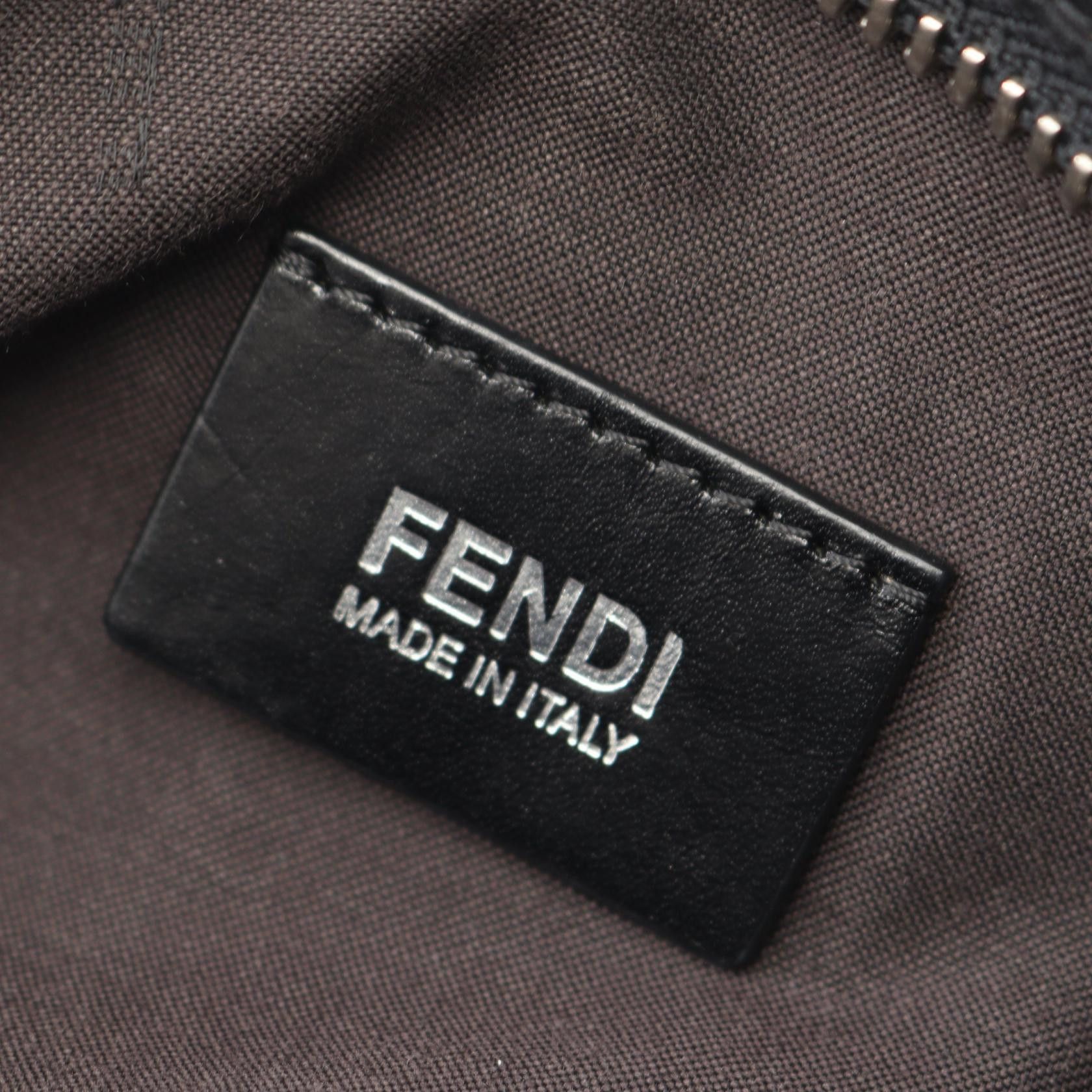 Fendi Fendi Fendi Zucca Nylon Leather Belt Bag Textile Belt Bag 7VA280 DUTY FREE for USA Size ONE SIZE - 4 Thumbnail