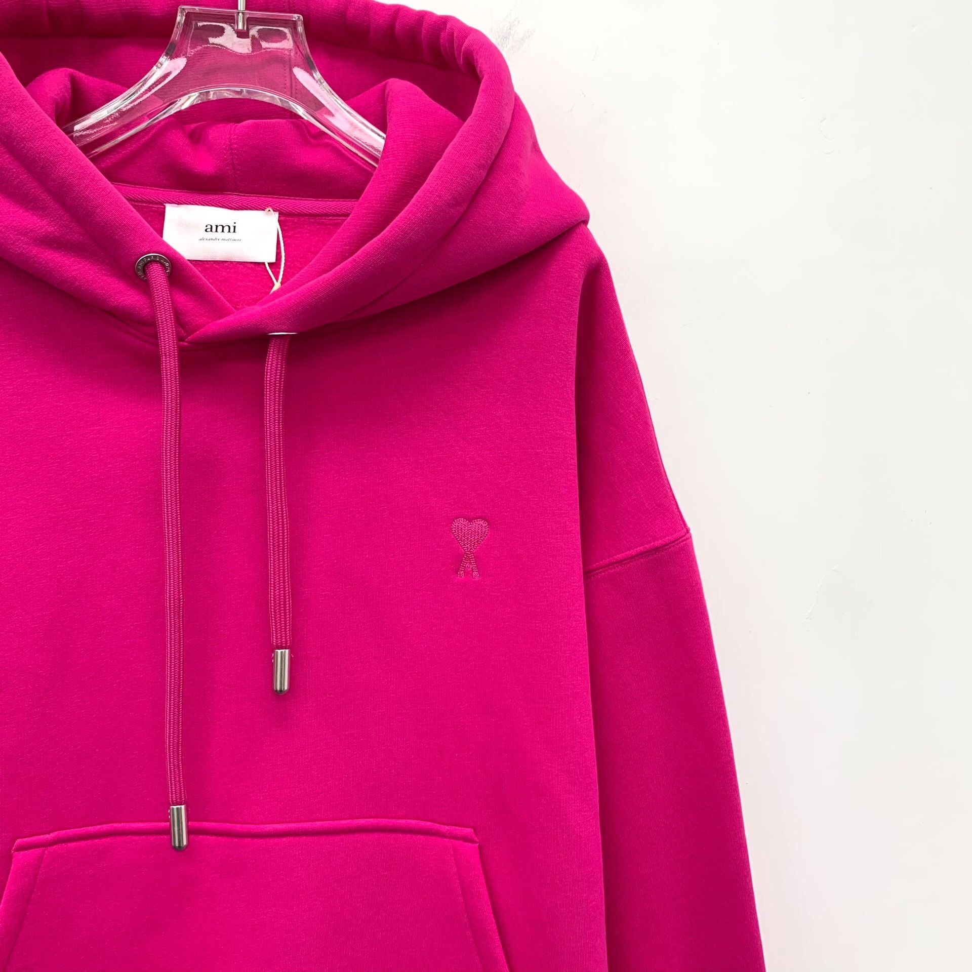 AMI AMI Heart Logo Cotton Hoodie Size M Size US M / EU 48-50 / 2 - 4 Thumbnail