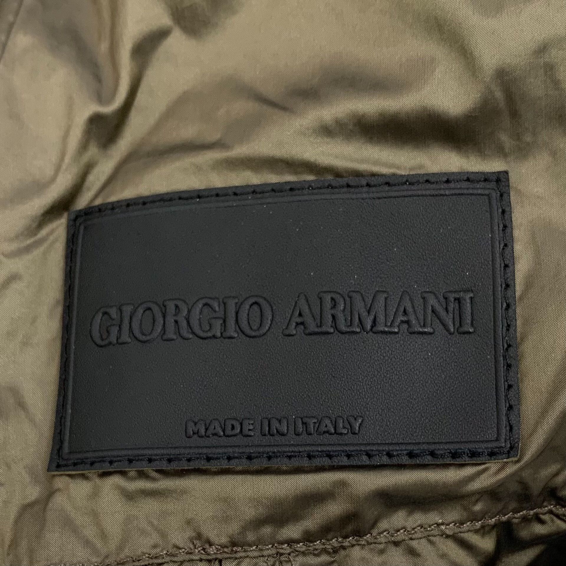 Giorgio Armani Giorgio Armani Wool Cashmere Single Breasted Coat 46 Size US S / EU 44-46 / 1 - 7 Thumbnail