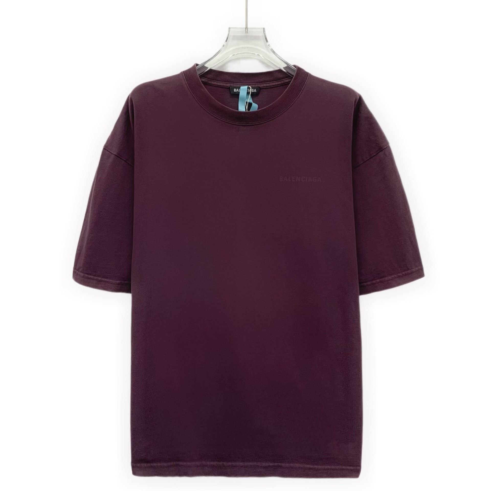 Balenciaga Balenciaga Purple Logo T-Shirt XS Size US XS / EU 42 / 0 - 2 Thumbnail