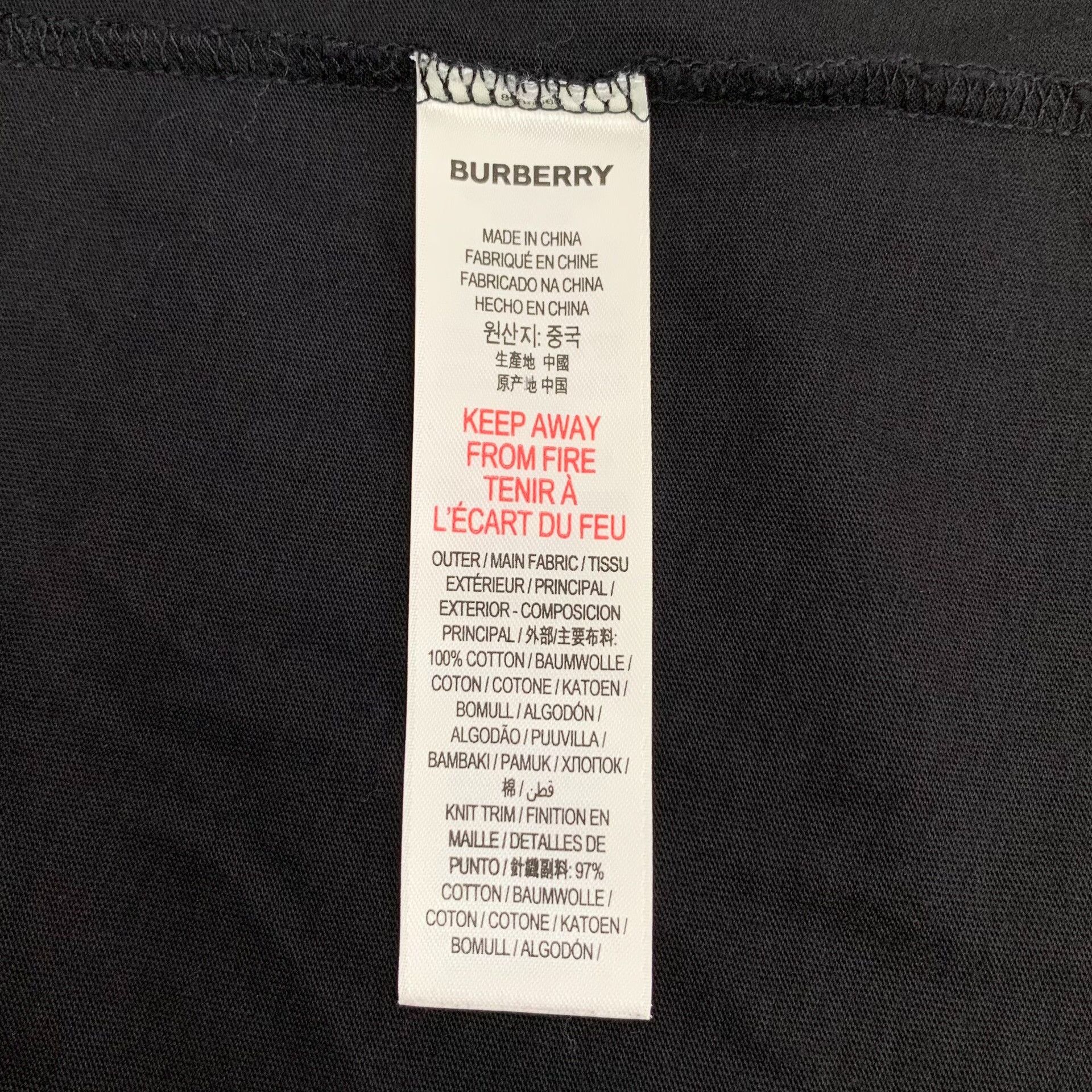 Burberry Burberry Coordinates Logo Print T-Shirt 10Y Size US XXS / EU 40 - 7 Thumbnail