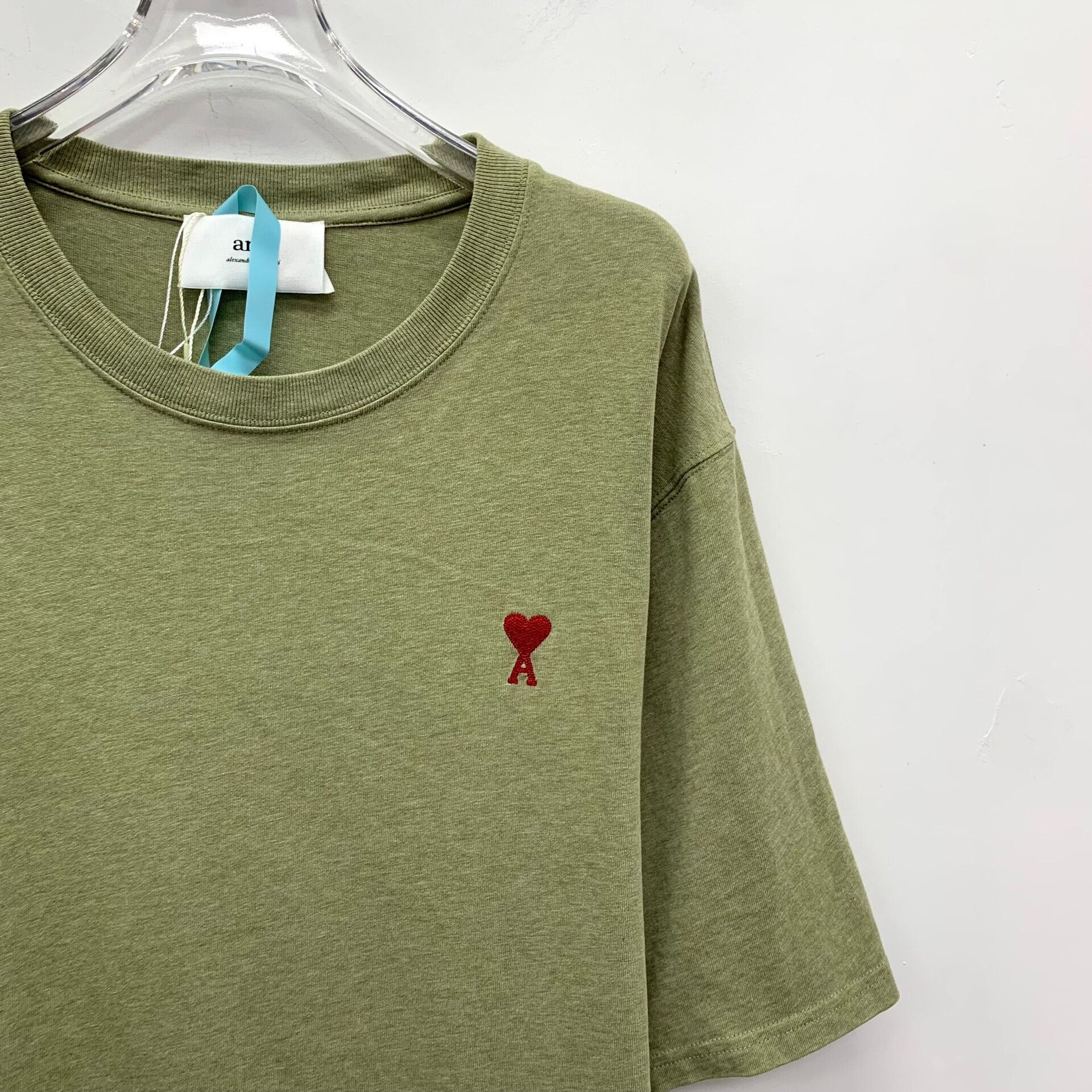 AMI AMI Heart Embroidery T-Shirt US M Size US M / EU 48-50 / 2 - 4 Thumbnail