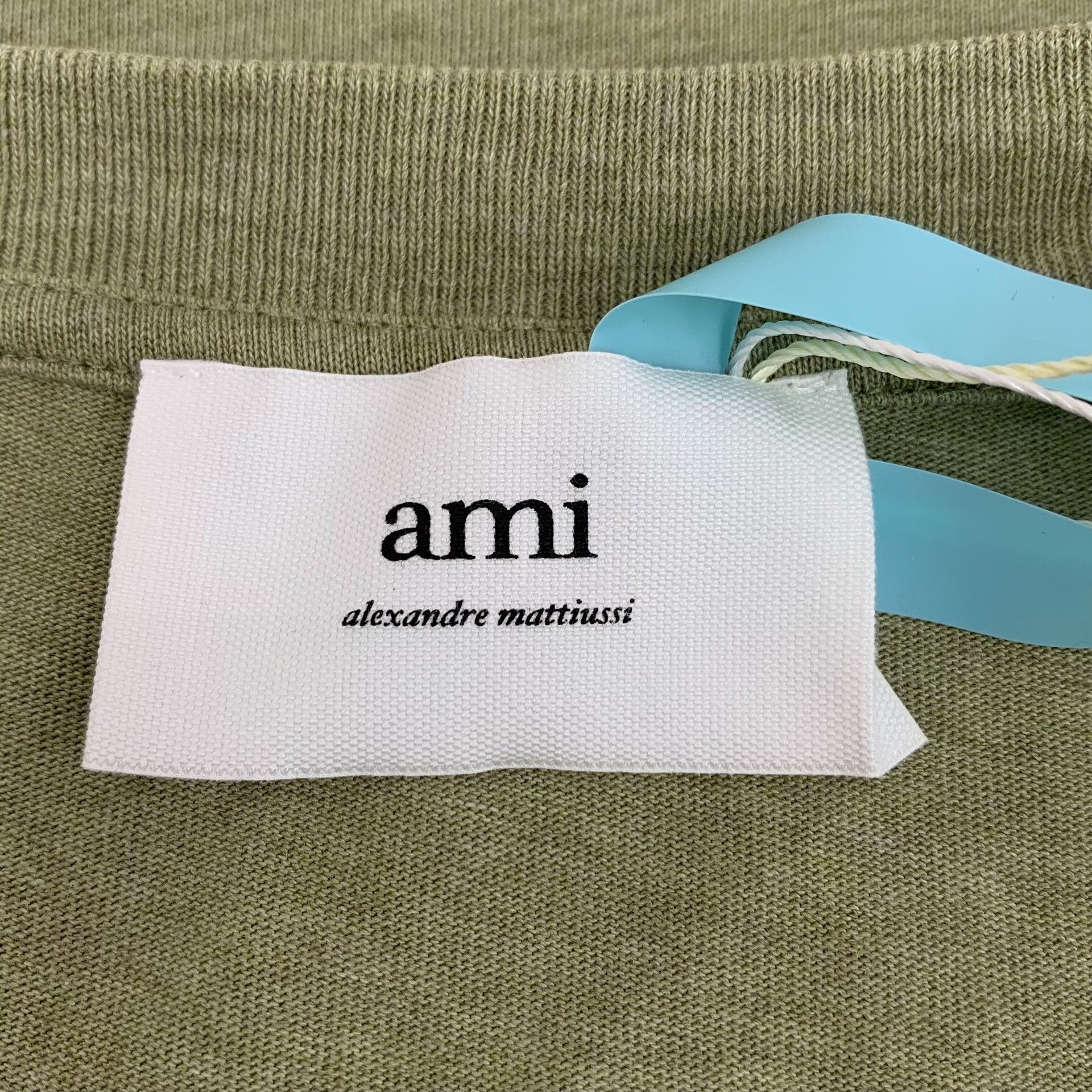 AMI AMI Heart Embroidery T-Shirt US M Size US M / EU 48-50 / 2 - 7 Thumbnail