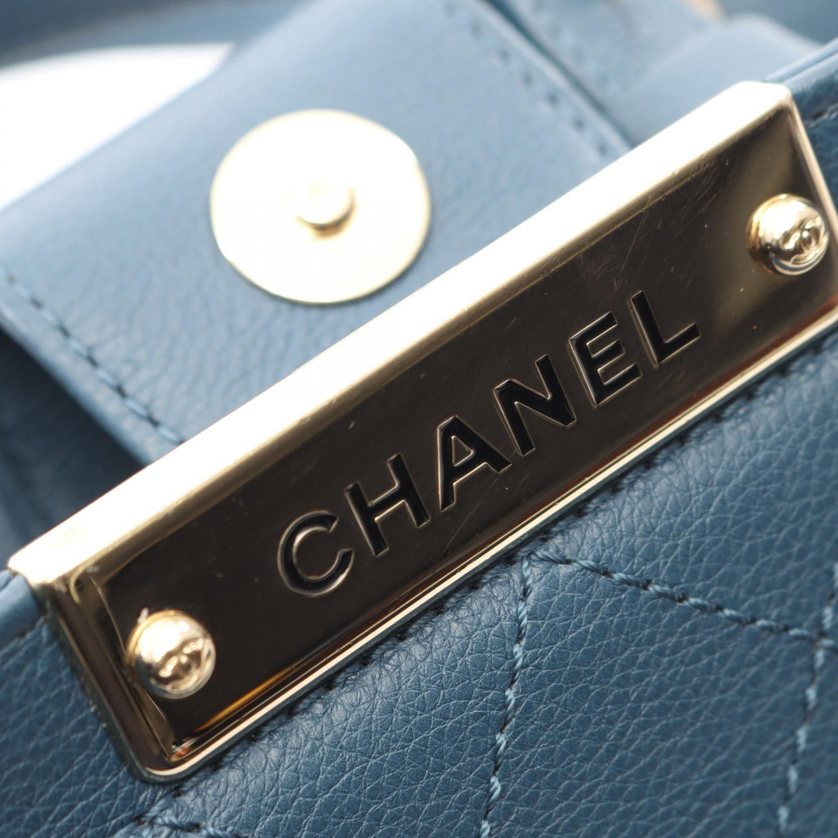 Chanel Chanel Chanel Matelasse 2way Leather Shoulder Bag Leather Shoulder Bag A93731 DUTY FREE for USA Size ONE SIZE - 6 Thumbnail