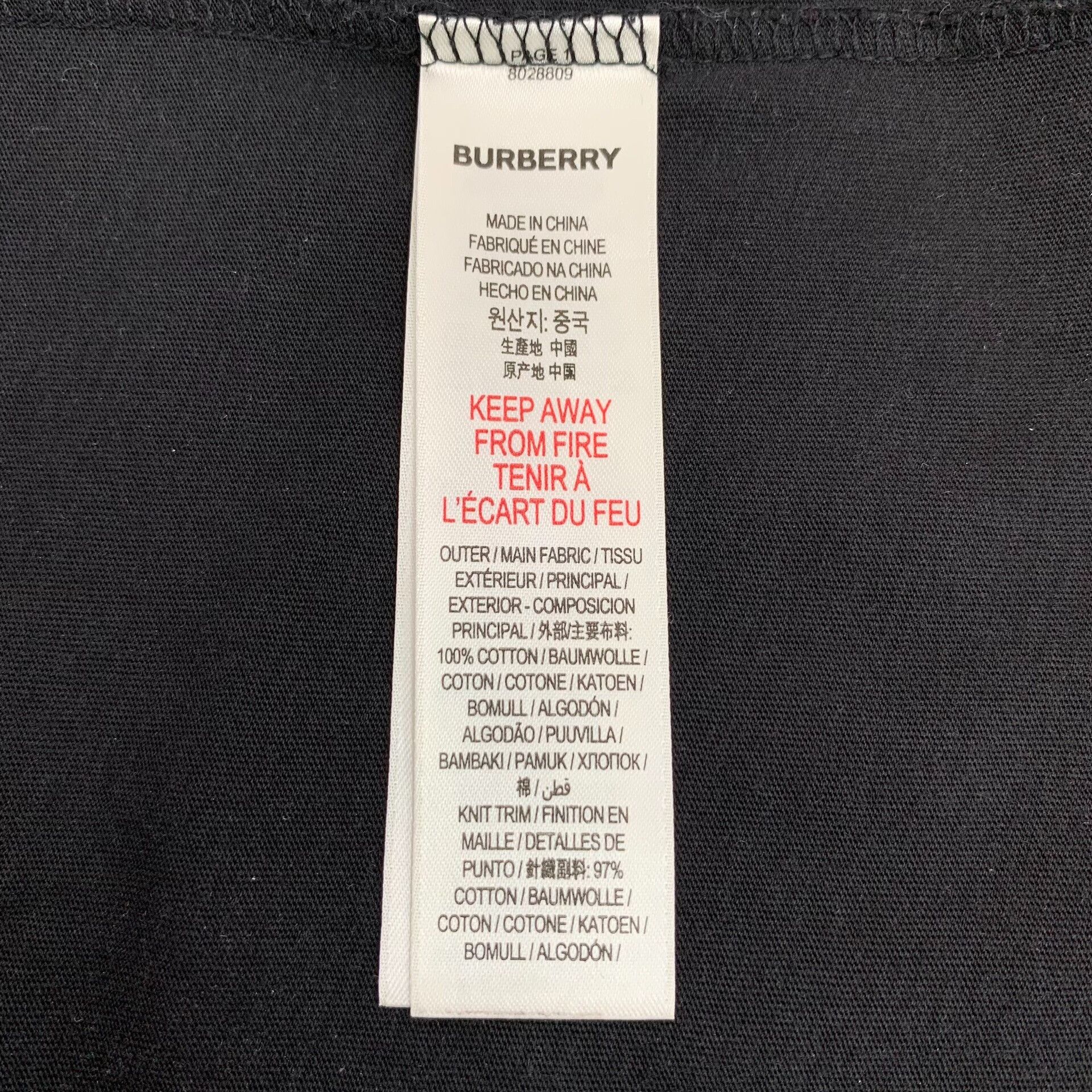 Burberry Burberry London England Logo Print T-Shirt US XXS Size US XXS / EU 40 - 7 Thumbnail