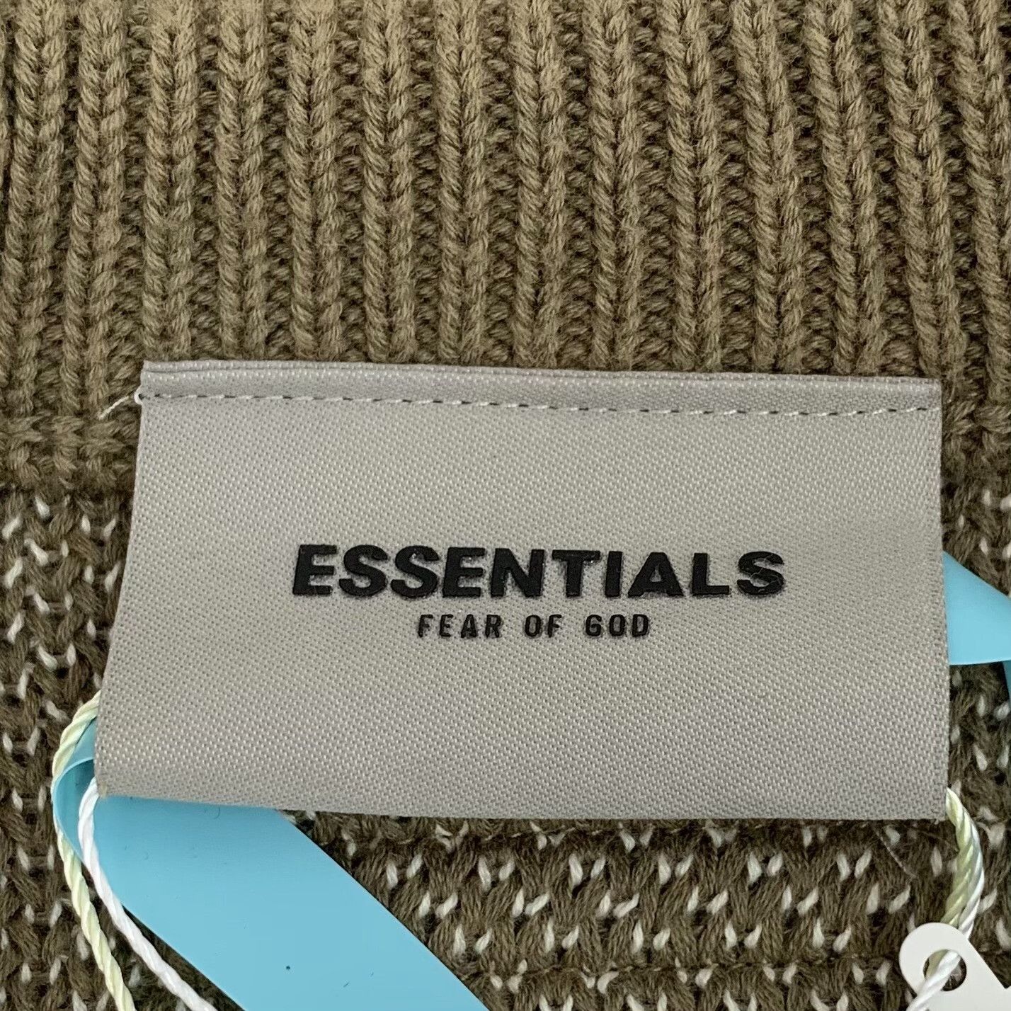 Essentials Essentials Olive Logo Knit Sweater S Size US S / EU 44-46 / 1 - 6 Thumbnail